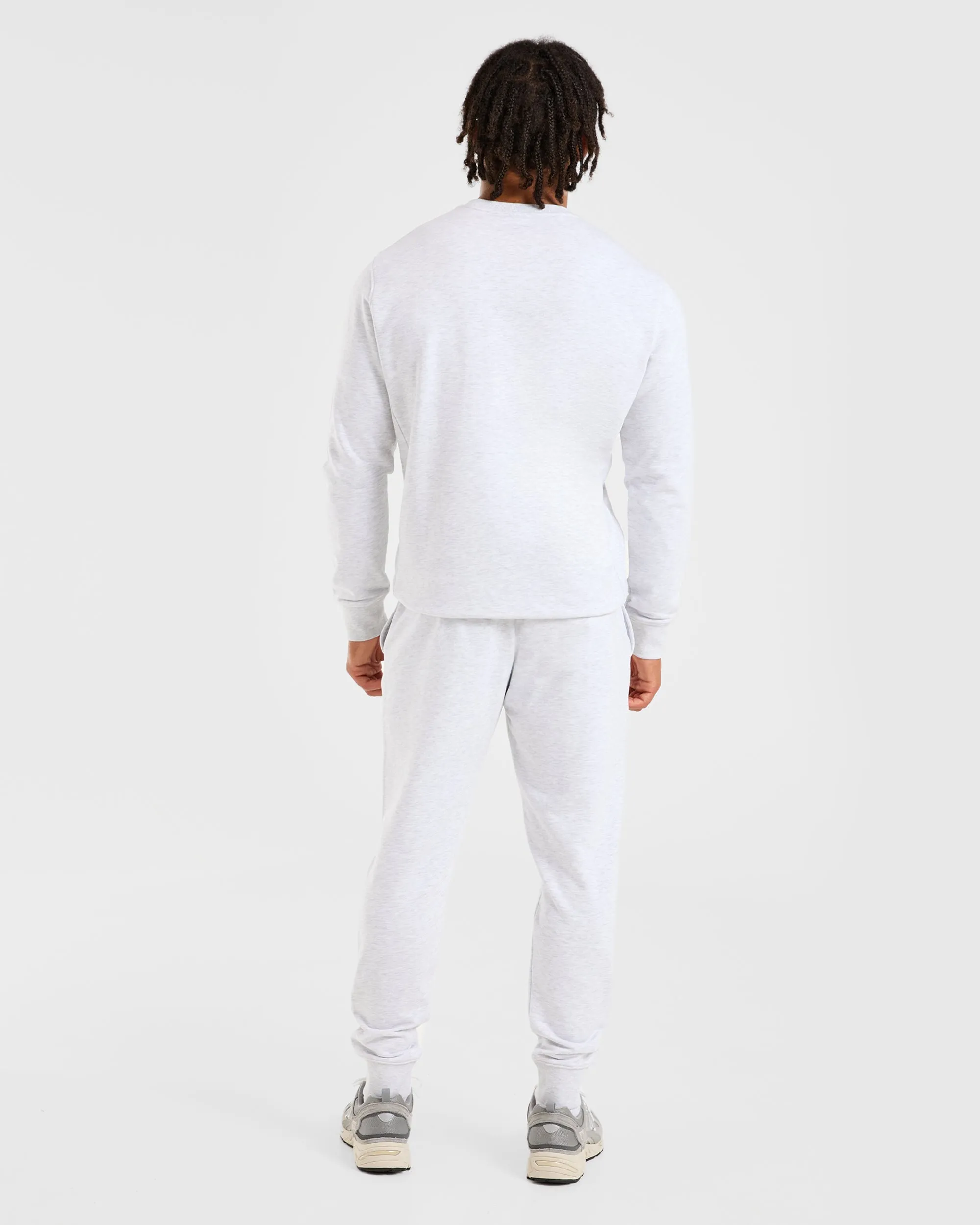 Essential Lightweight Sweater - Grey Marl sold by AYBL product image thumbnail 4