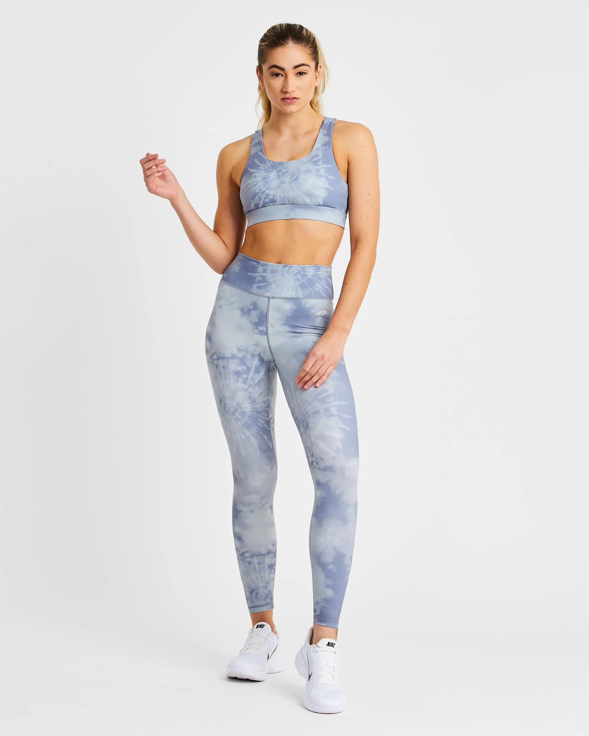 Core Leggings - Grey Tie Dye sold by AYBL product image thumbnail 3