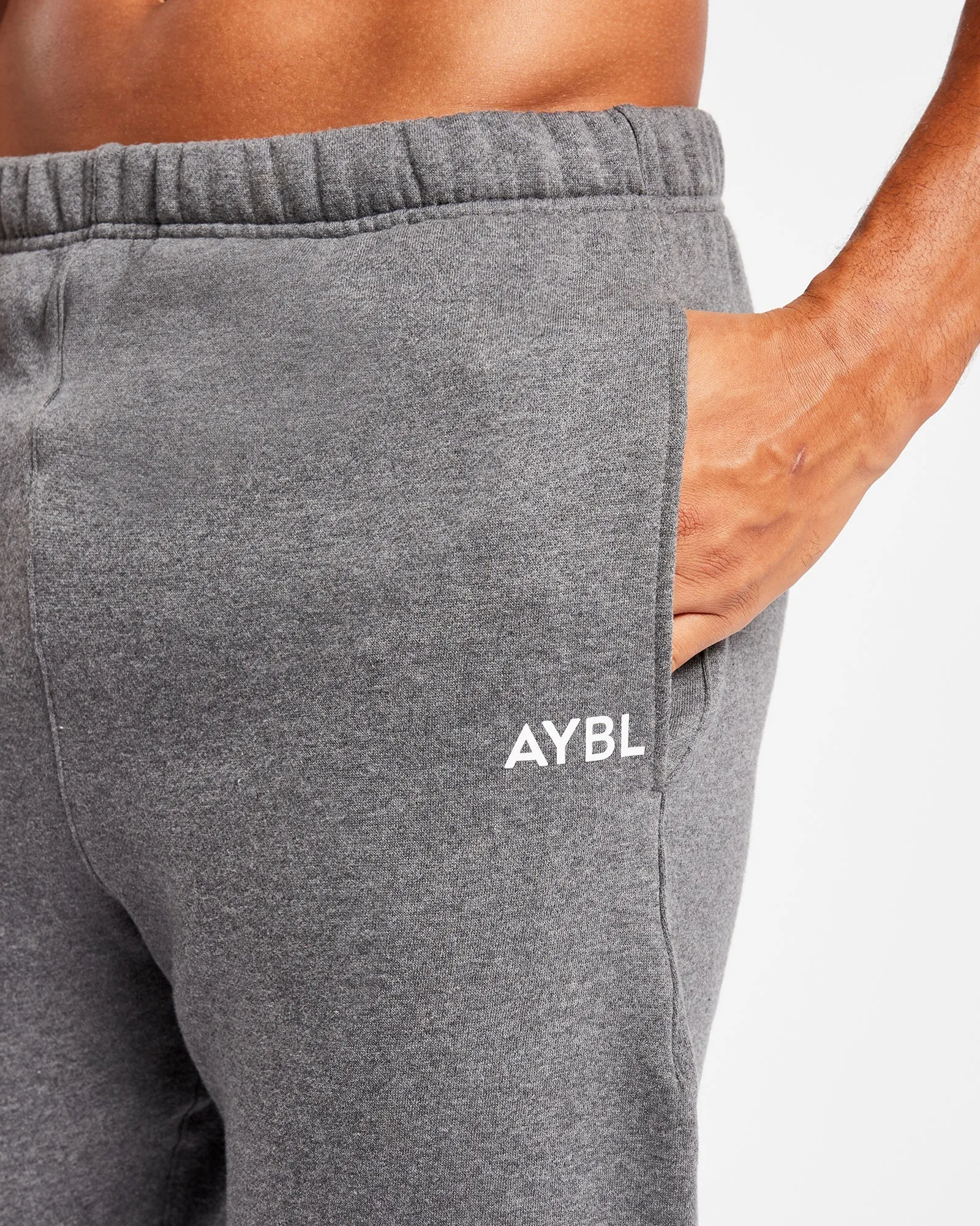 Essential Oversized Joggers - Charcoal Marl sold by AYBL product image thumbnail 5