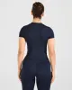 Sculpt T Shirt - Deep Navy sold by AYBL