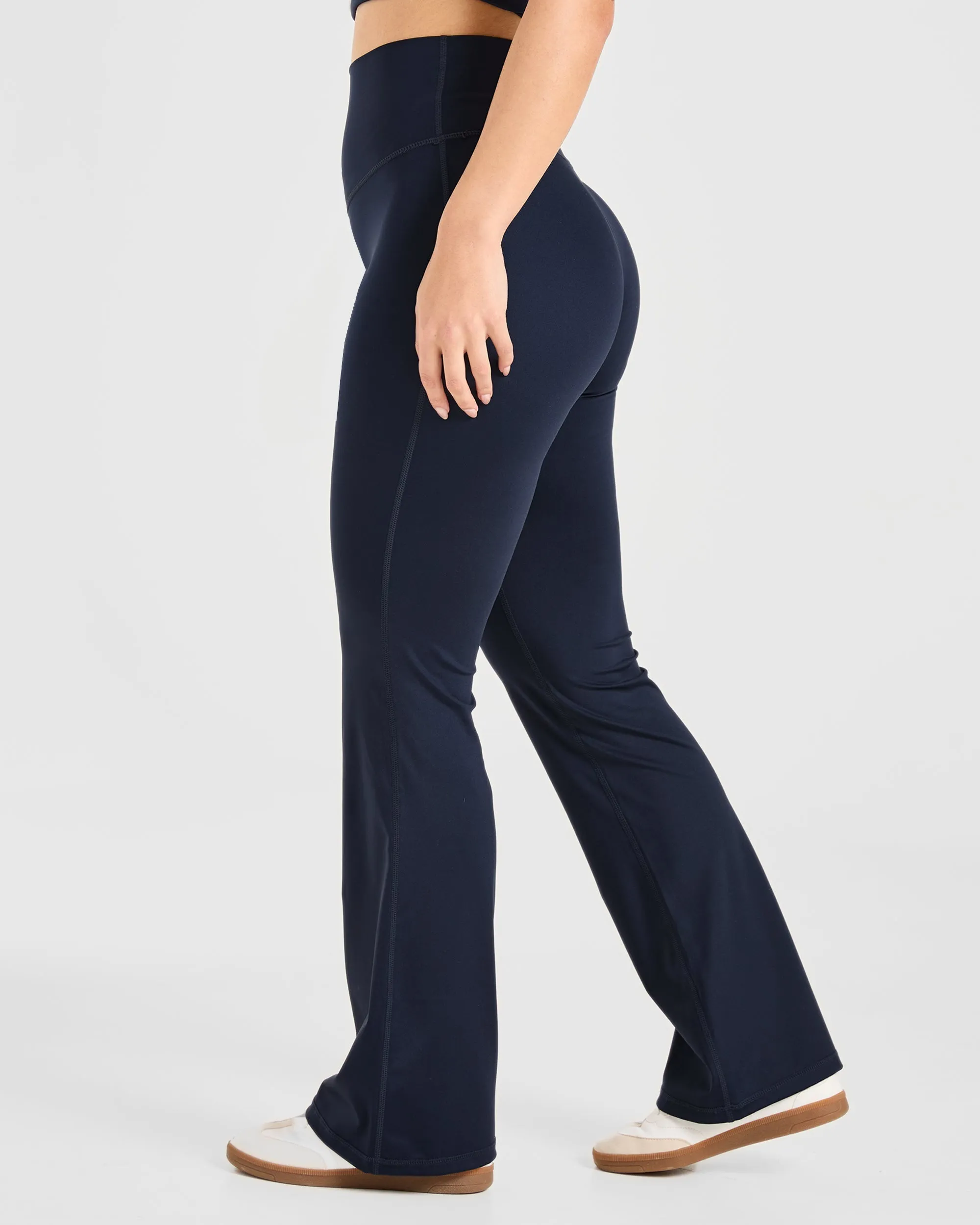 Sculpt Flared Leggings - Deep Navy sold by AYBL product image thumbnail 5