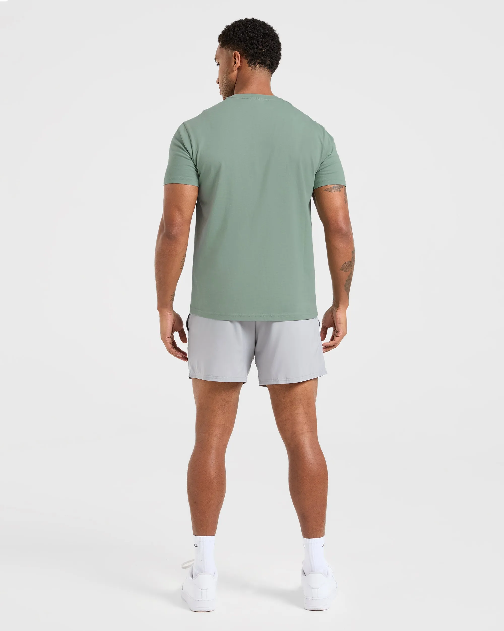 Essential T Shirt - Slate Green sold by AYBL product image thumbnail 4