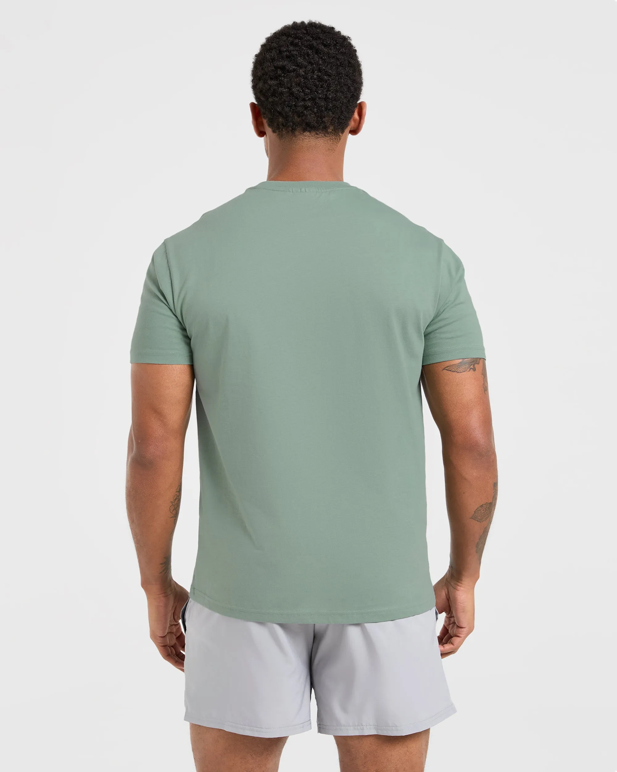 Essential T Shirt - Slate Green sold by AYBL product image thumbnail 2