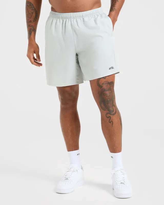 Core 7" Shorts - Ice Grey sold by AYBL