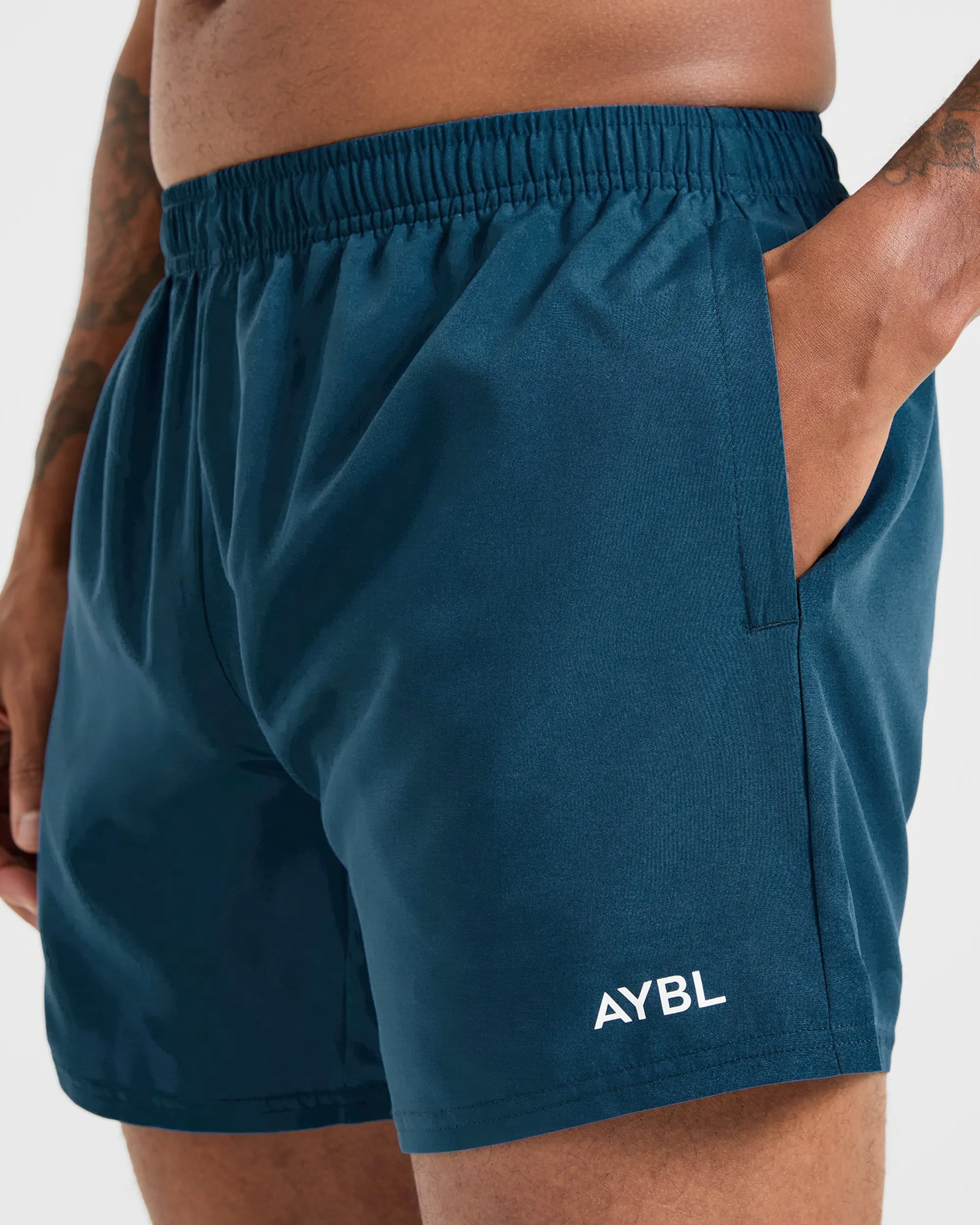 Core 5" Shorts - Ocean Teal sold by AYBL product image thumbnail 5