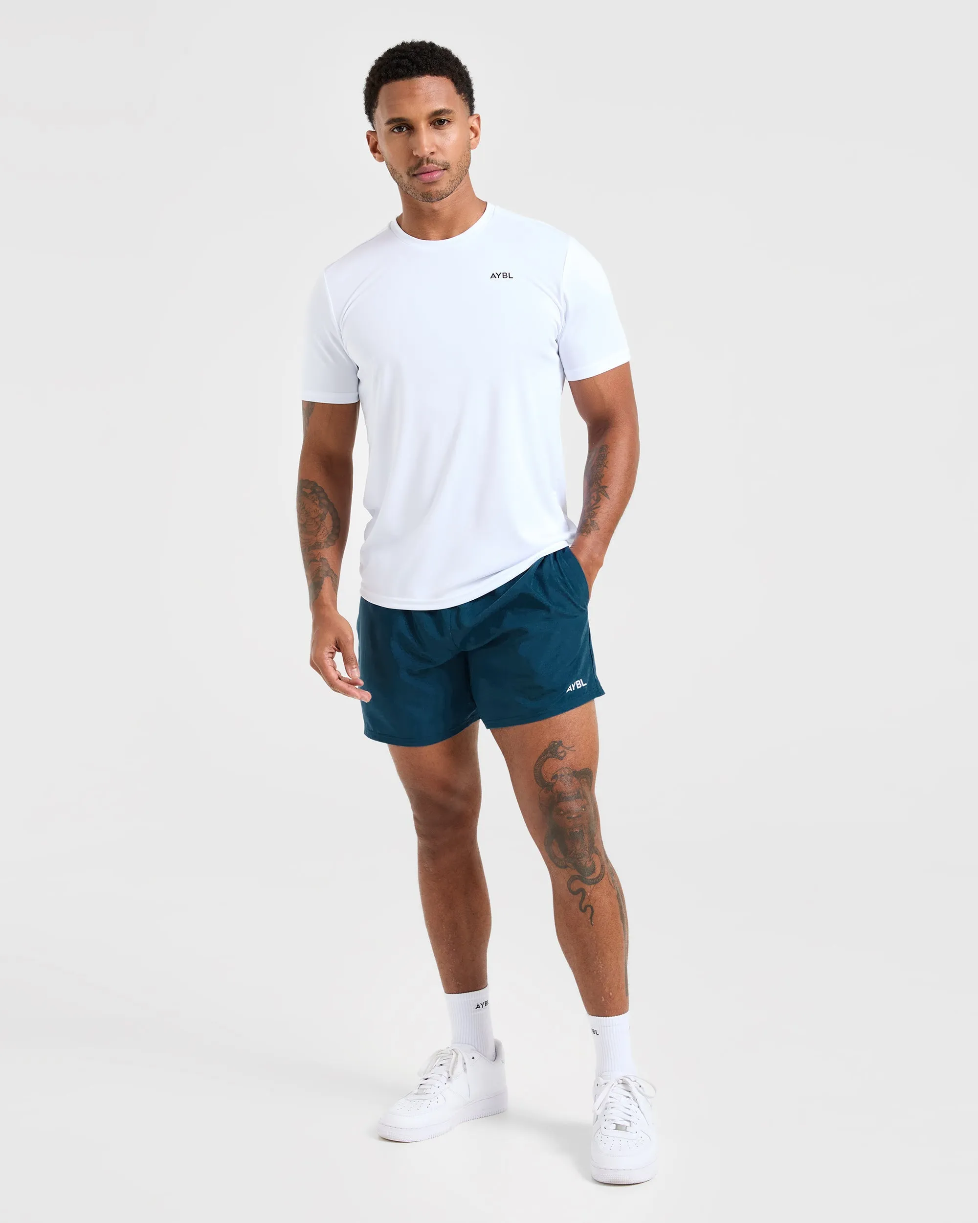 Core 5" Shorts - Ocean Teal sold by AYBL product image thumbnail 3