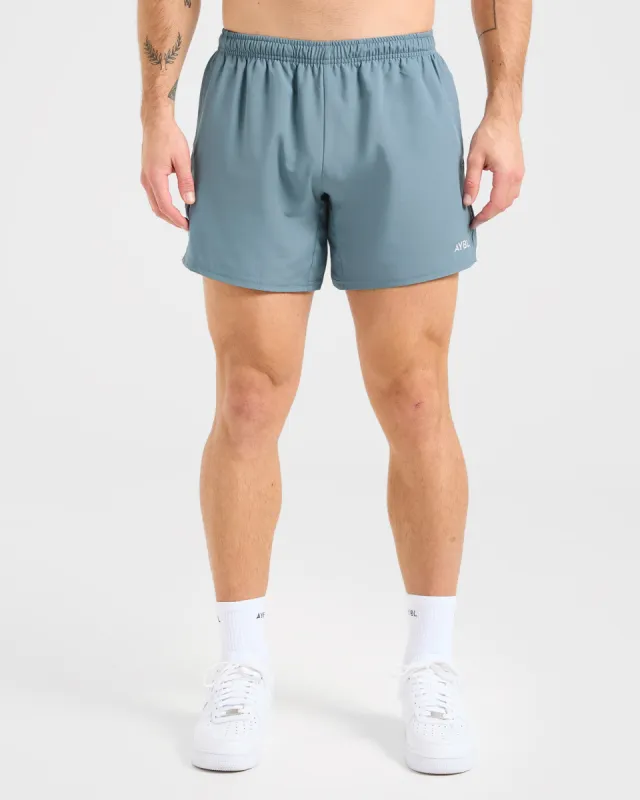 Core 5" Shorts - Ocean Mist sold by AYBL
