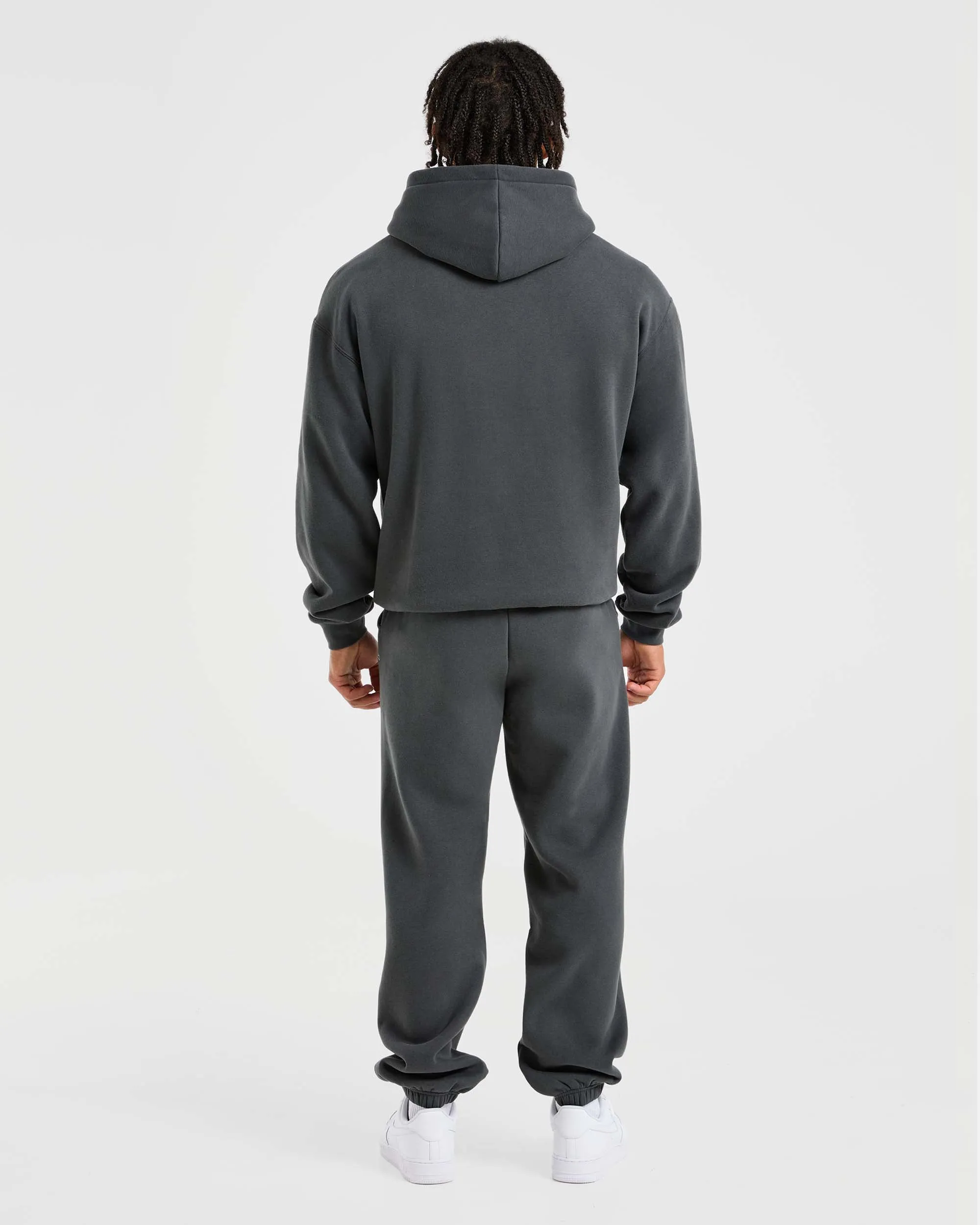 Athletics Oversized Hoodie - Charcoal sold by AYBL product image thumbnail 4
