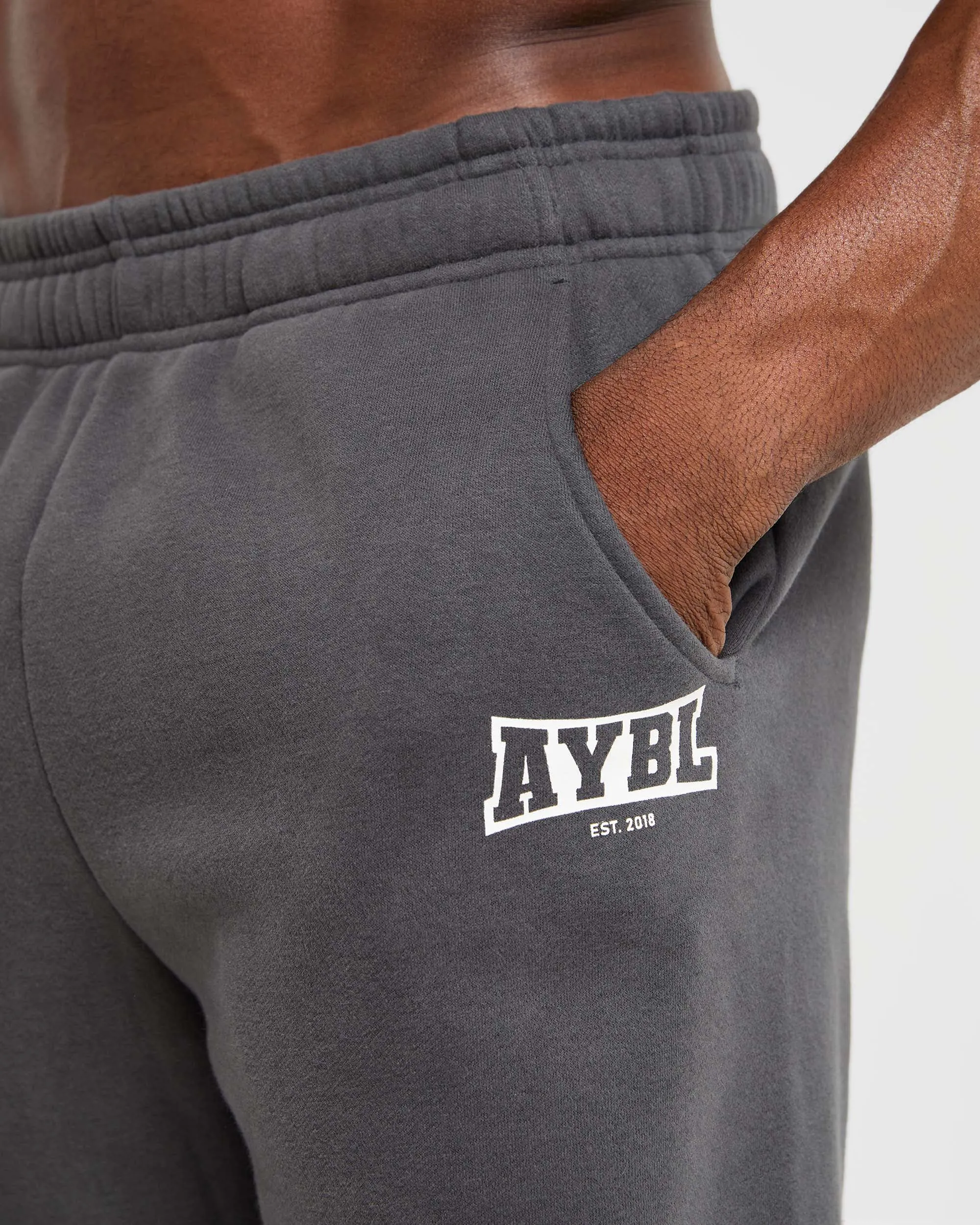 Academy Oversized Joggers - Charcoal sold by AYBL product image thumbnail 5