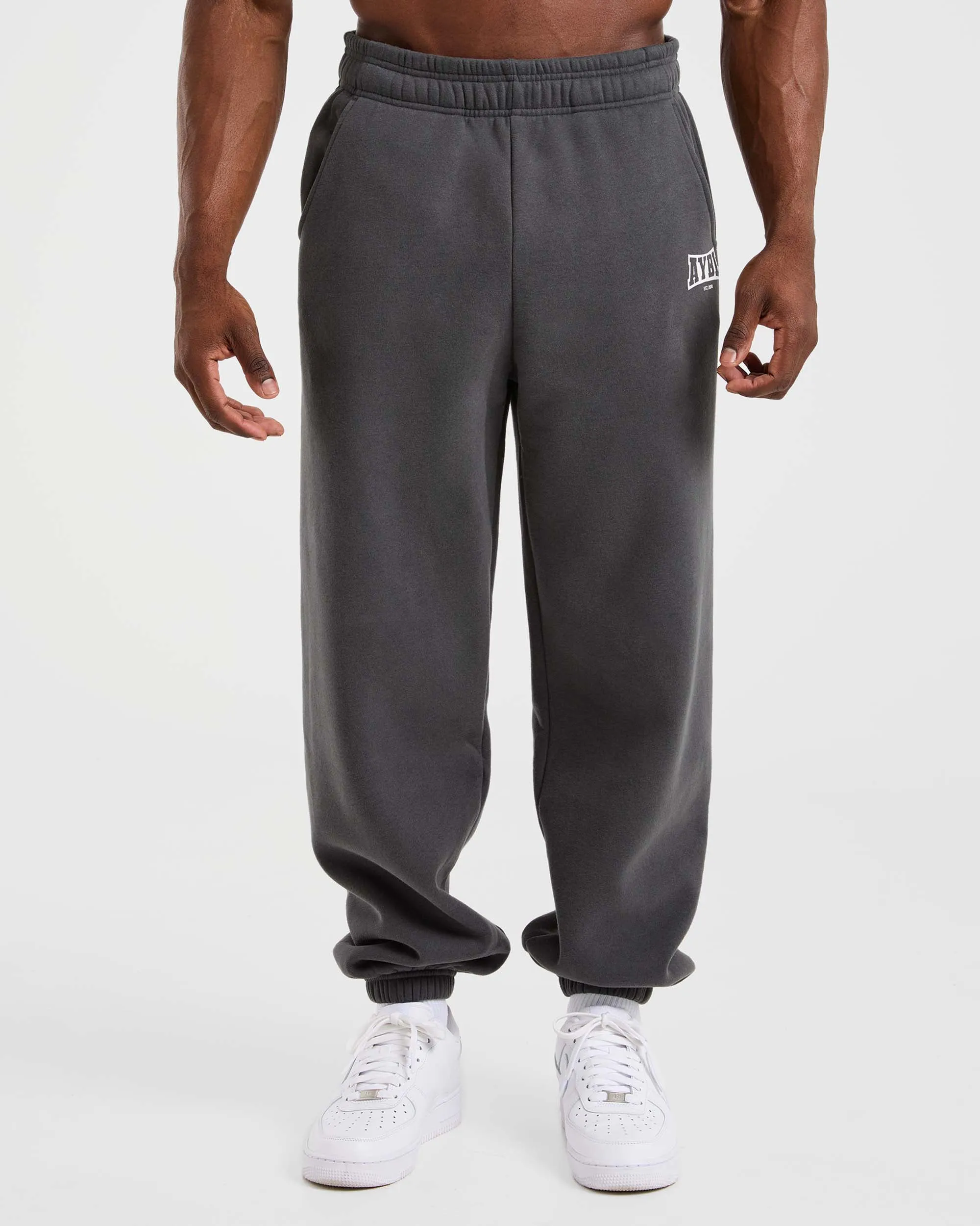 Academy Oversized Joggers - Charcoal sold by AYBL