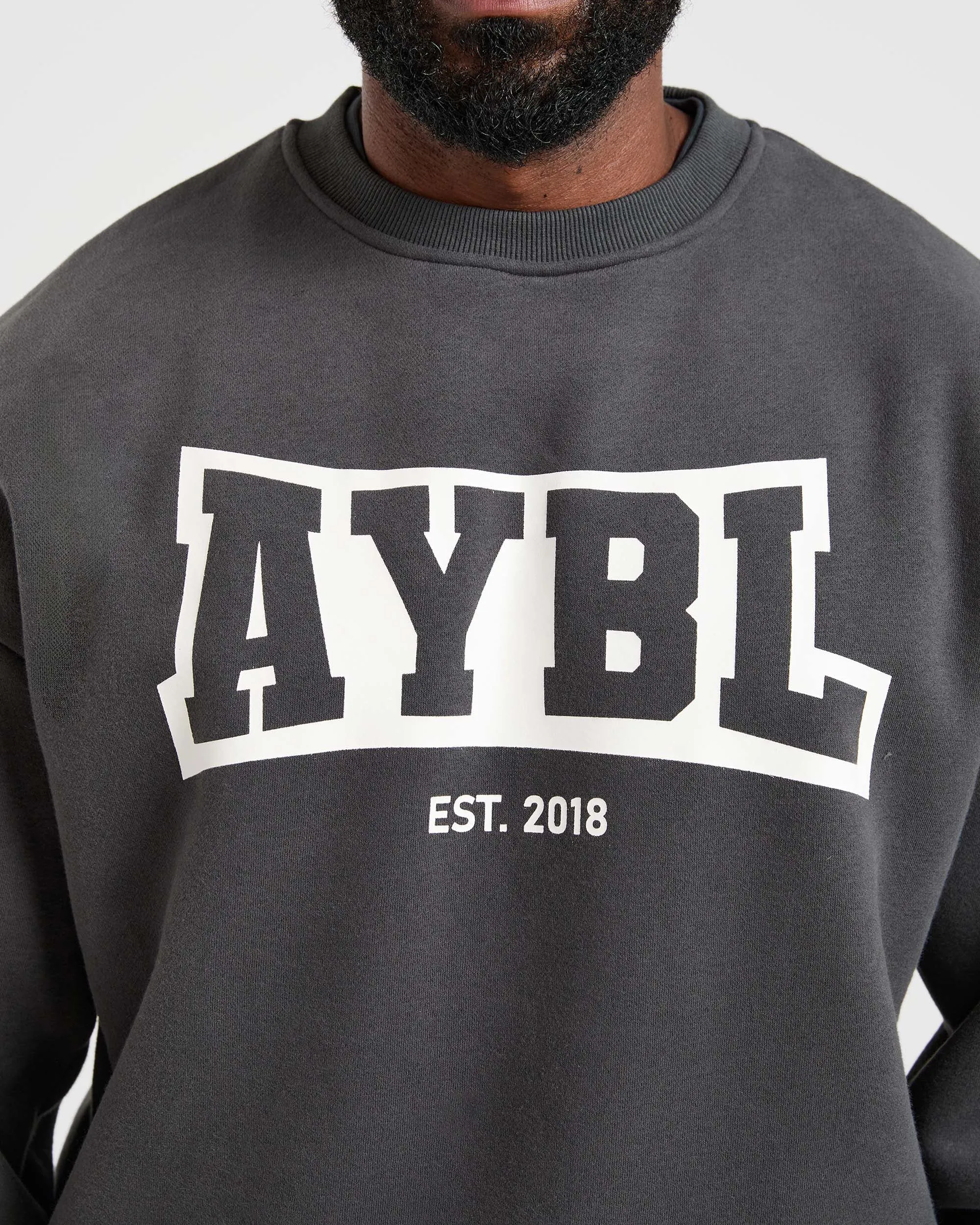 Academy Oversized Sweater - Charcoal sold by AYBL product image thumbnail 5