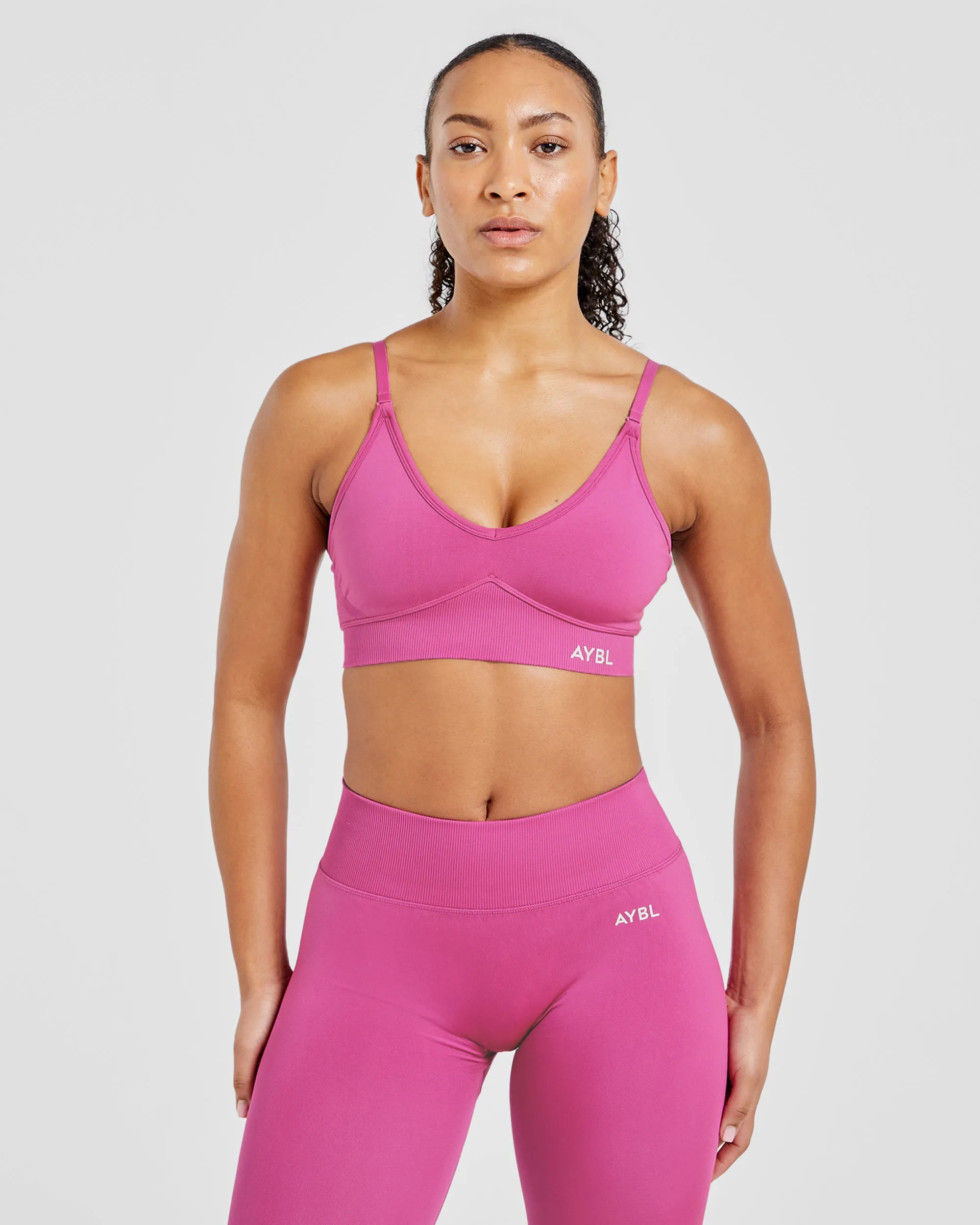 Adapt Seamless Sports Bra - Pink sold by AYBL
