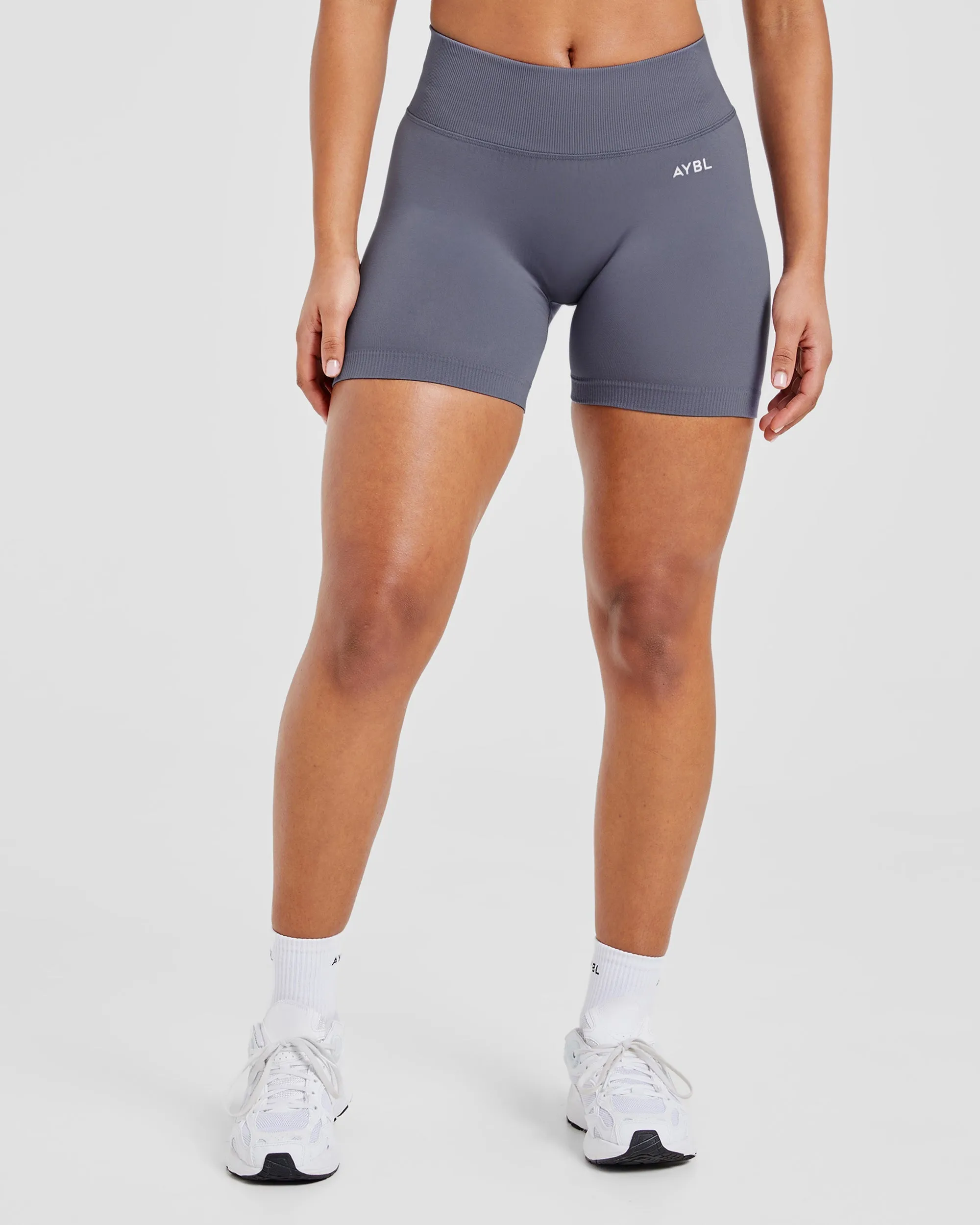 Adapt Seamless Shorts - Slate sold by AYBL