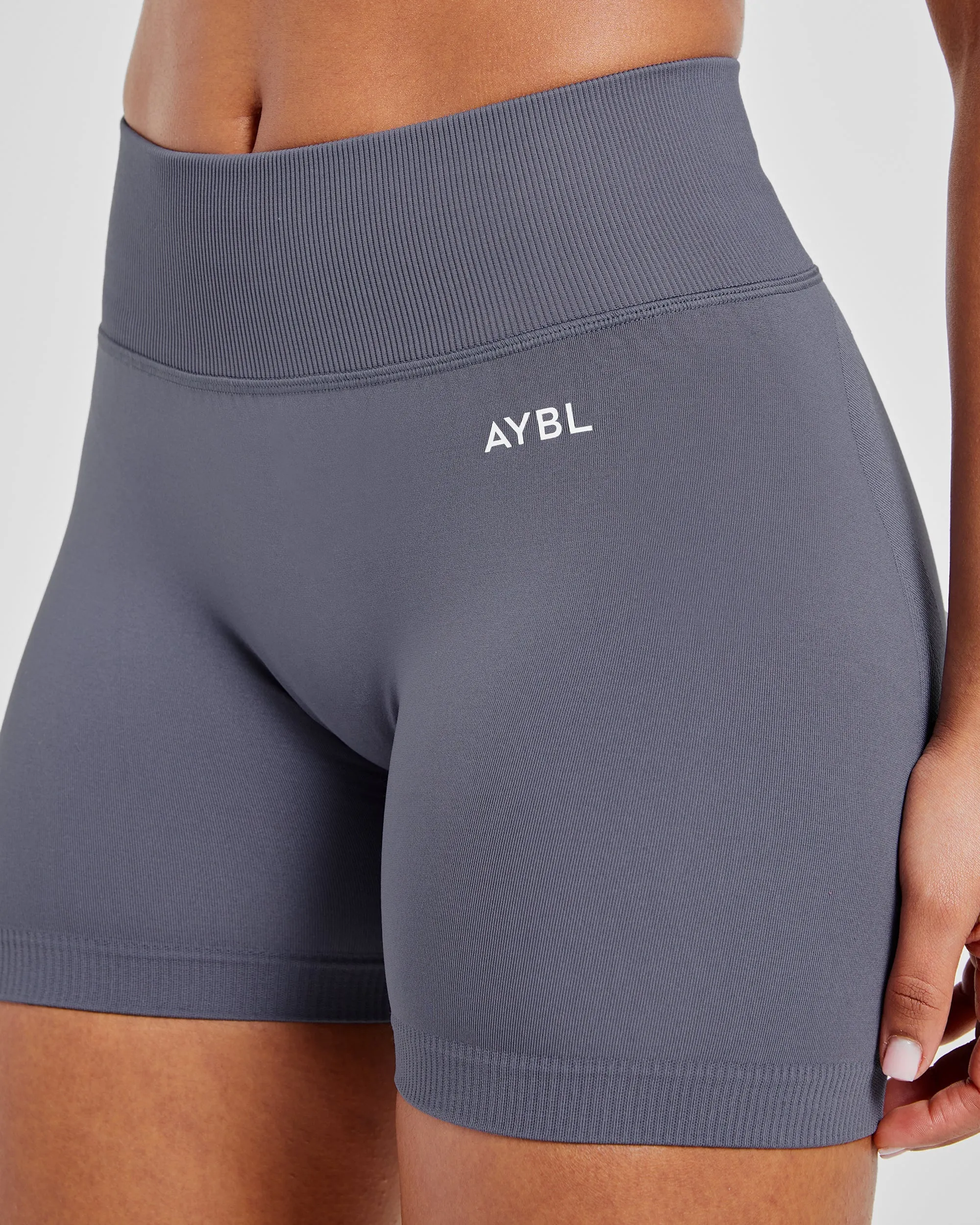 Adapt Seamless Shorts - Slate sold by AYBL product image thumbnail 5