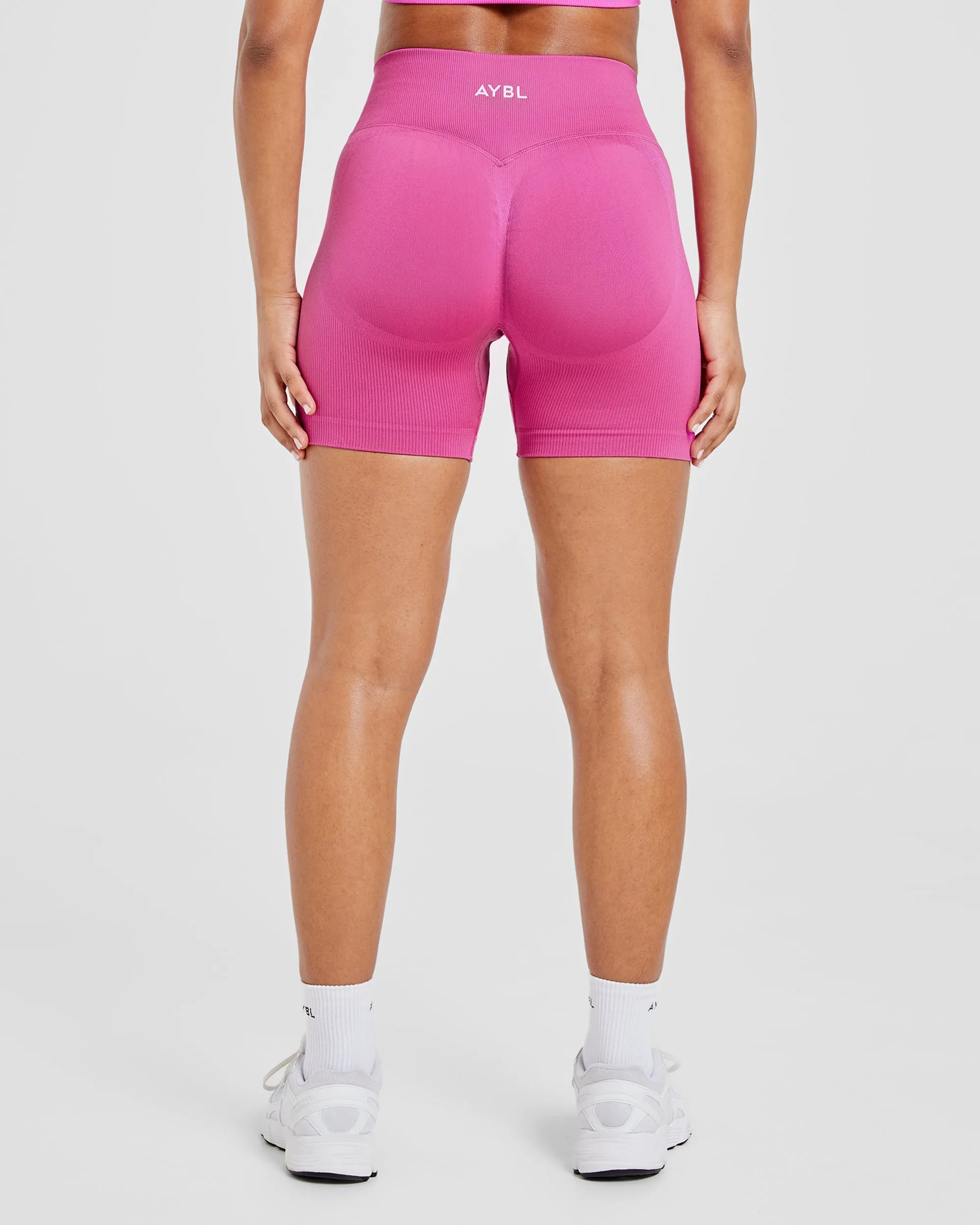 Adapt Seamless Shorts | 4.5" - Pink sold by AYBL product image thumbnail 2