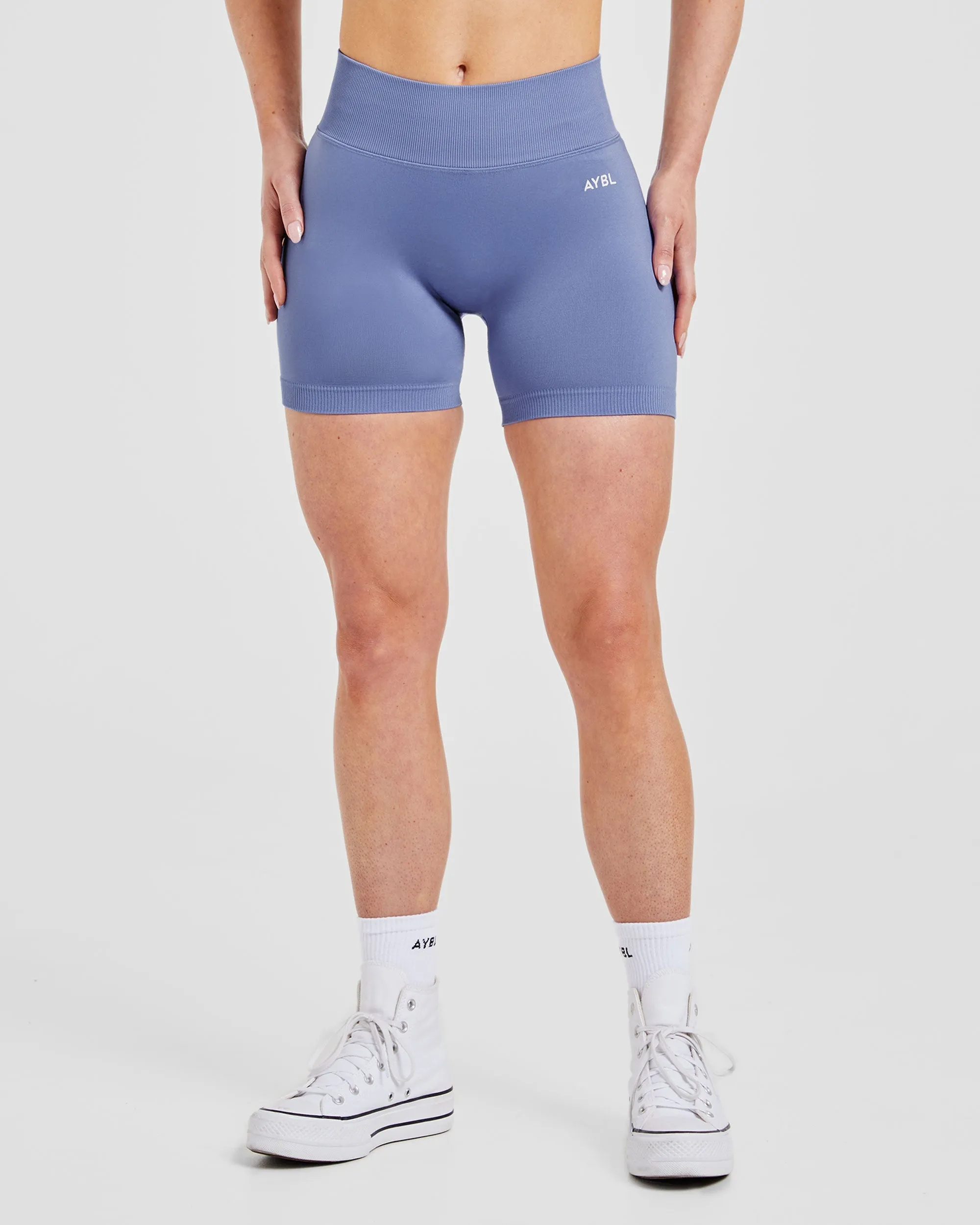 Adapt Seamless Shorts - Iris Blue sold by AYBL