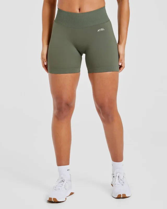 Adapt Seamless Shorts - Green sold by AYBL
