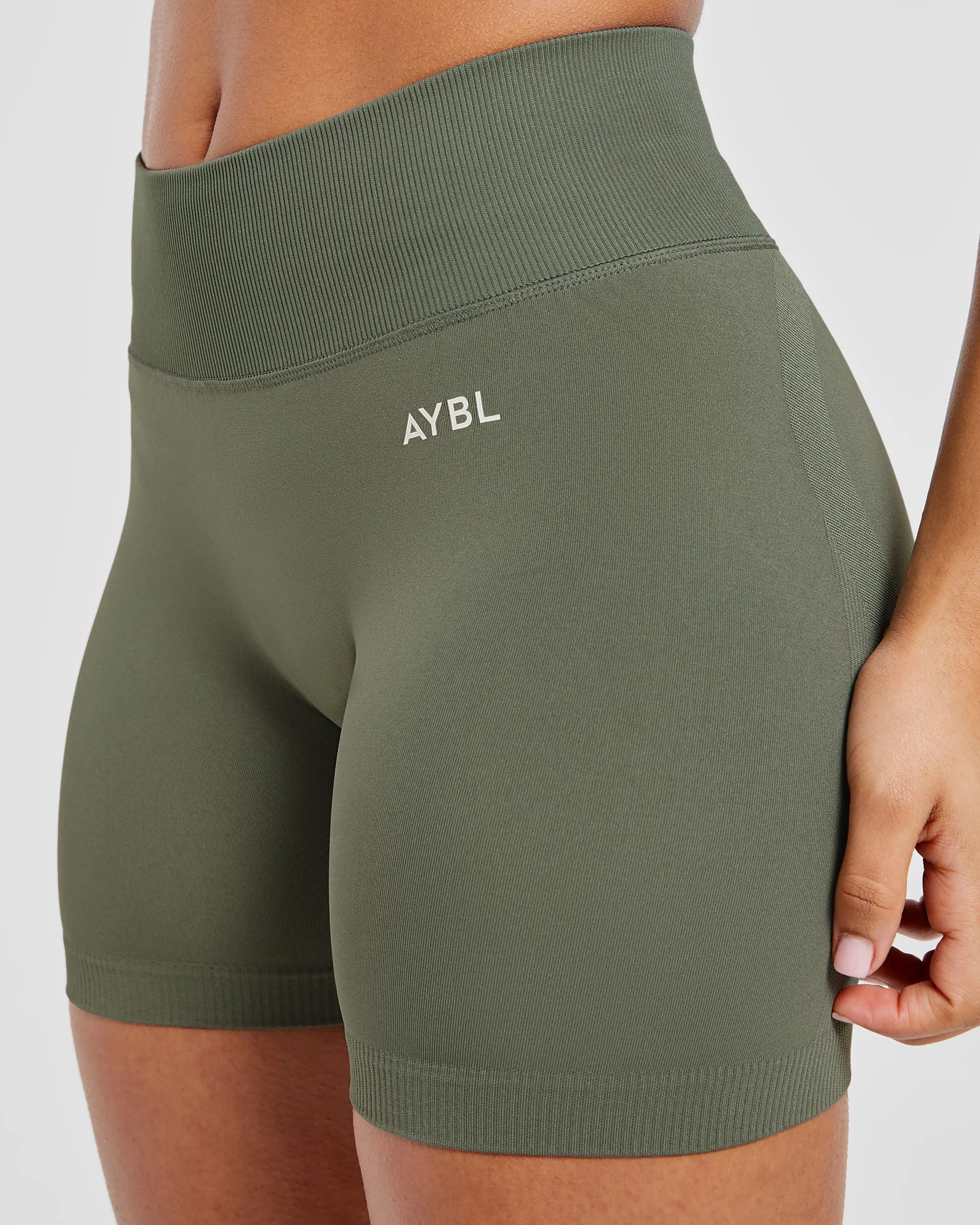 Adapt Seamless Shorts - Green sold by AYBL product image thumbnail 5