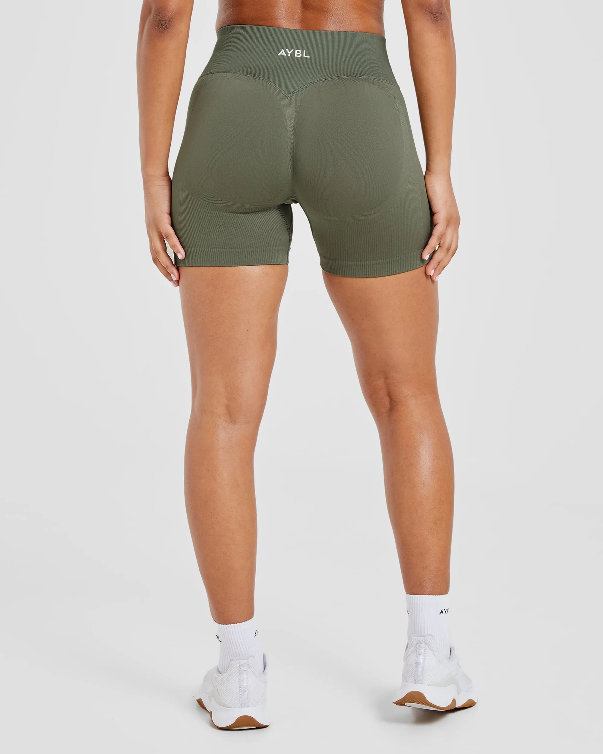 Adapt Seamless Shorts - Green sold by AYBL product image thumbnail 2