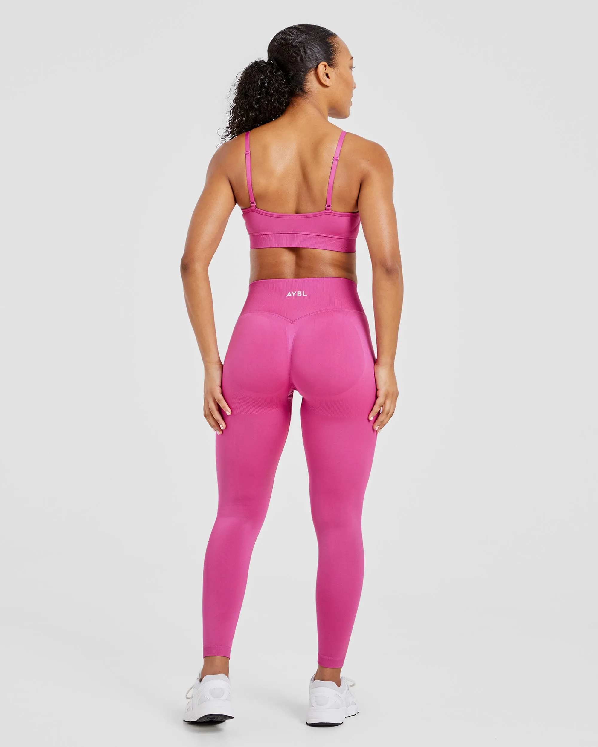 Adapt Seamless Leggings - Pink sold by AYBL product image thumbnail 4