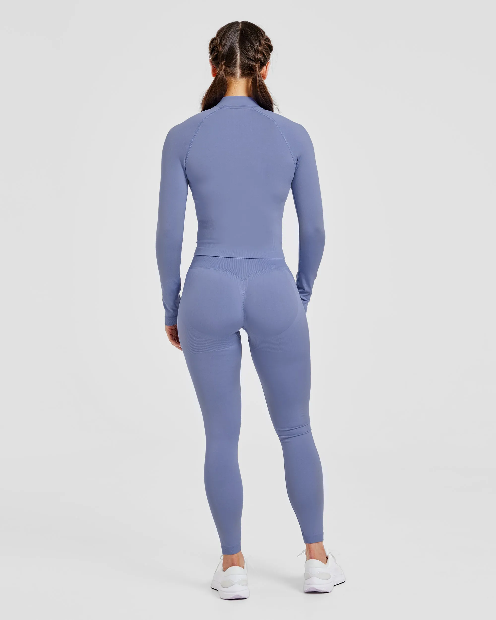 Adapt Seamless Jacket - Iris Blue sold by AYBL product image thumbnail 4