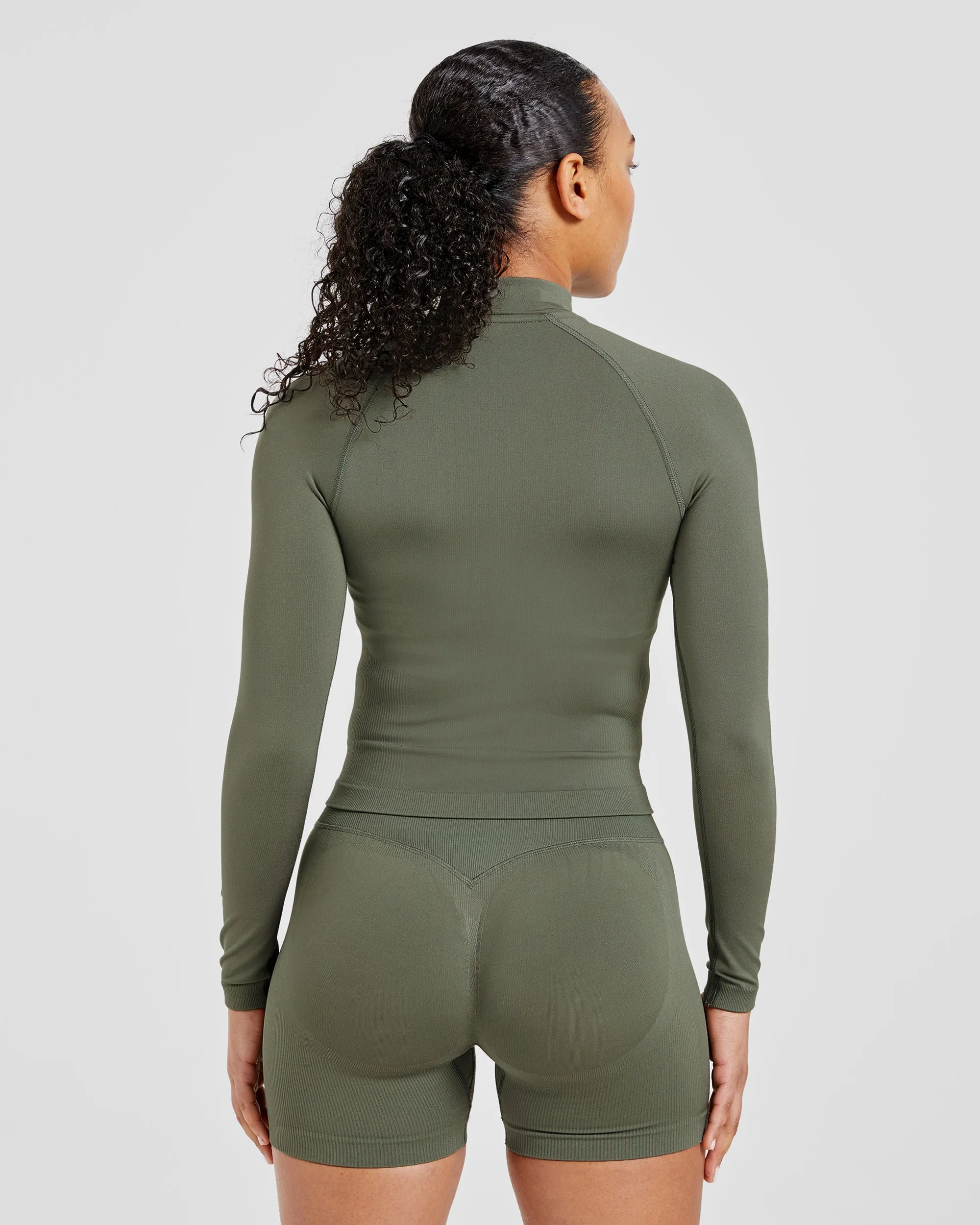 Adapt Seamless Jacket - Green sold by AYBL product image thumbnail 2