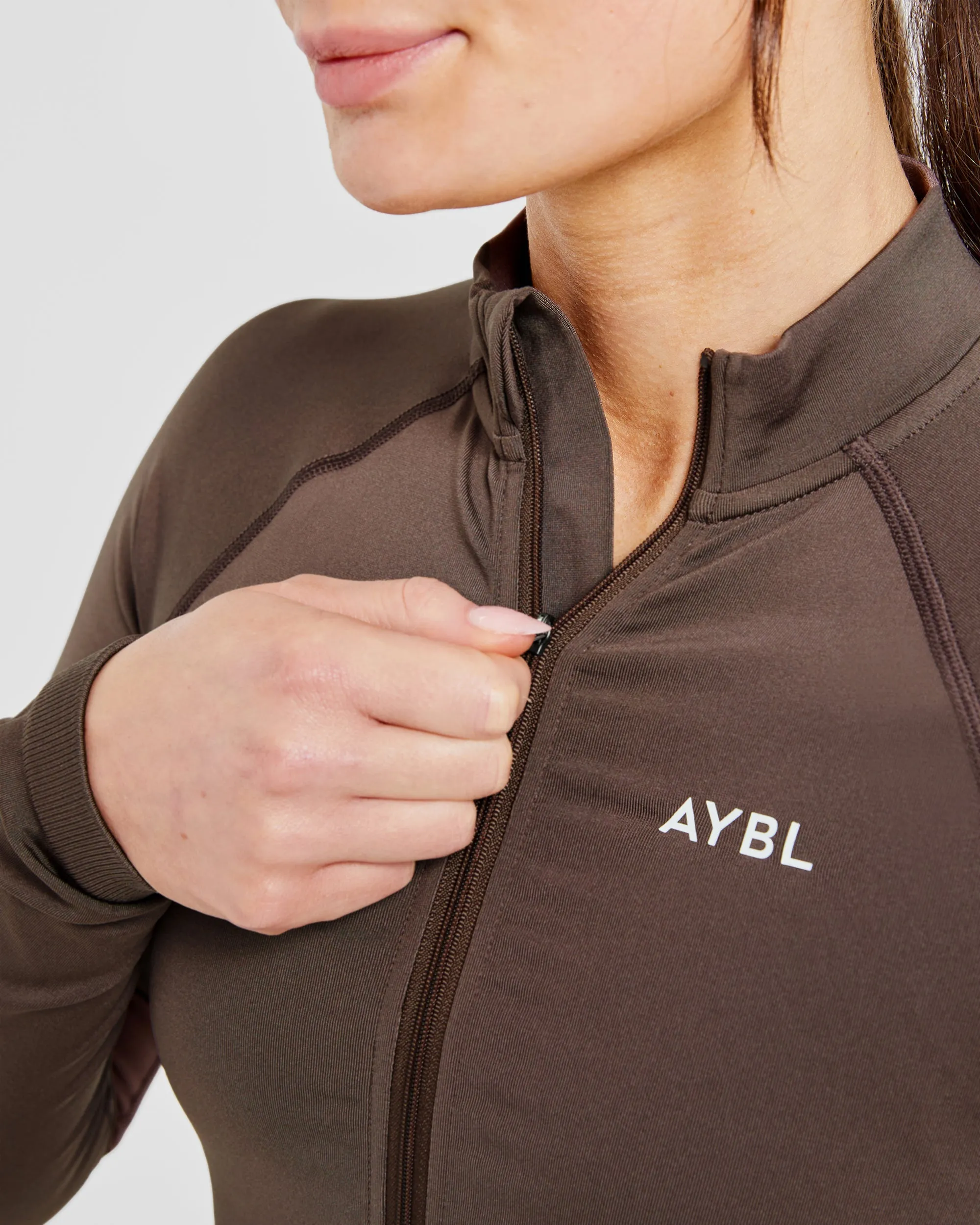 Adapt Seamless Jacket - Brown sold by AYBL product image thumbnail 5