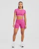 Adapt Seamless Crop Top - Pink sold by AYBL
