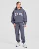 Varsity Oversized Hoodie - Slate sold by AYBL
