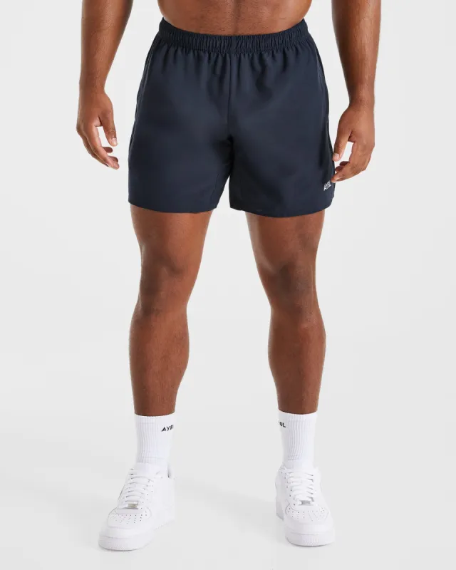 Core 5" Shorts - Navy sold by AYBL