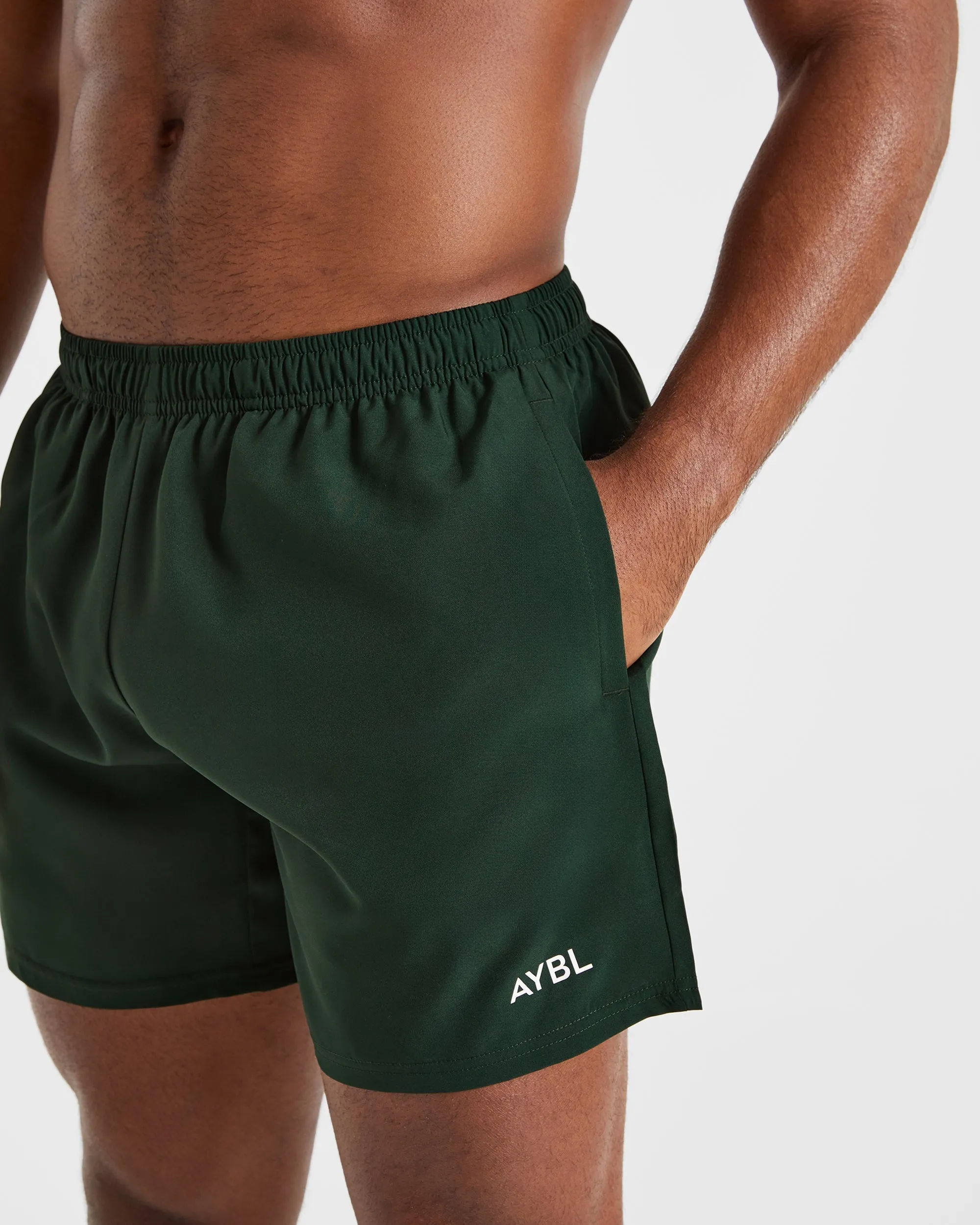 Core 5" Shorts - Forest Green sold by AYBL product image thumbnail 5