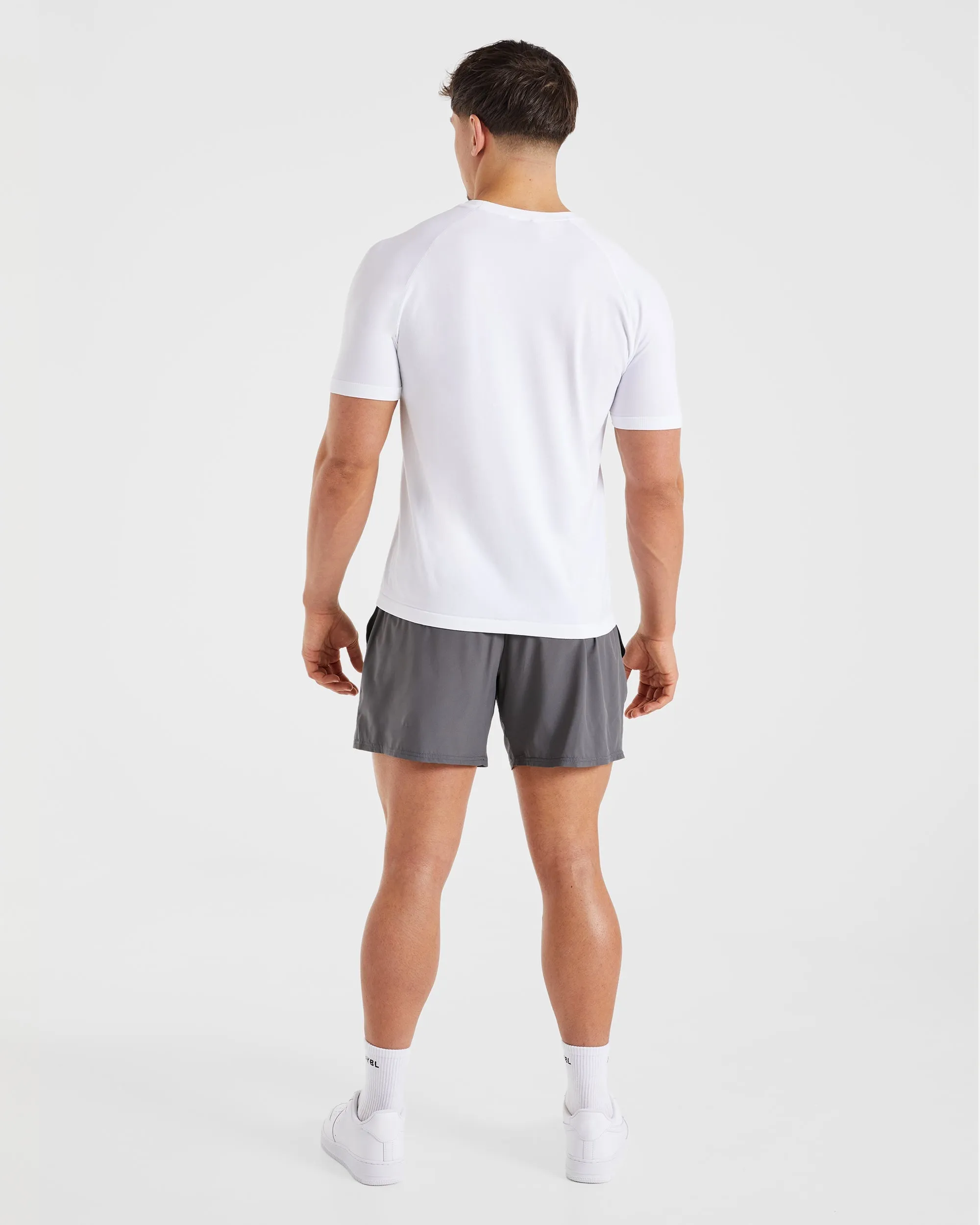 Ascend Seamless T Shirt - White sold by AYBL product image thumbnail 4