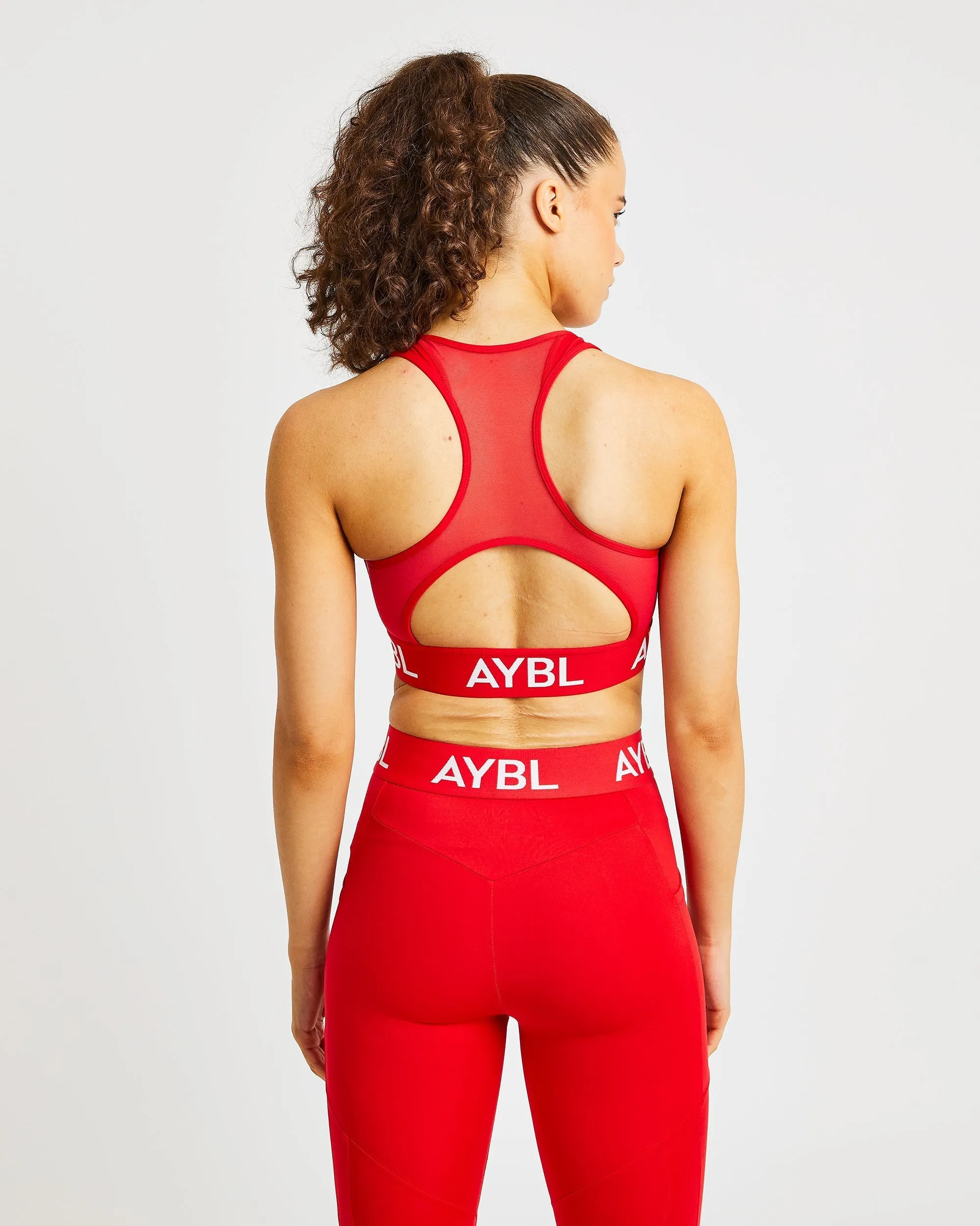 Training Sports Bra - Red sold by AYBL product image thumbnail 2