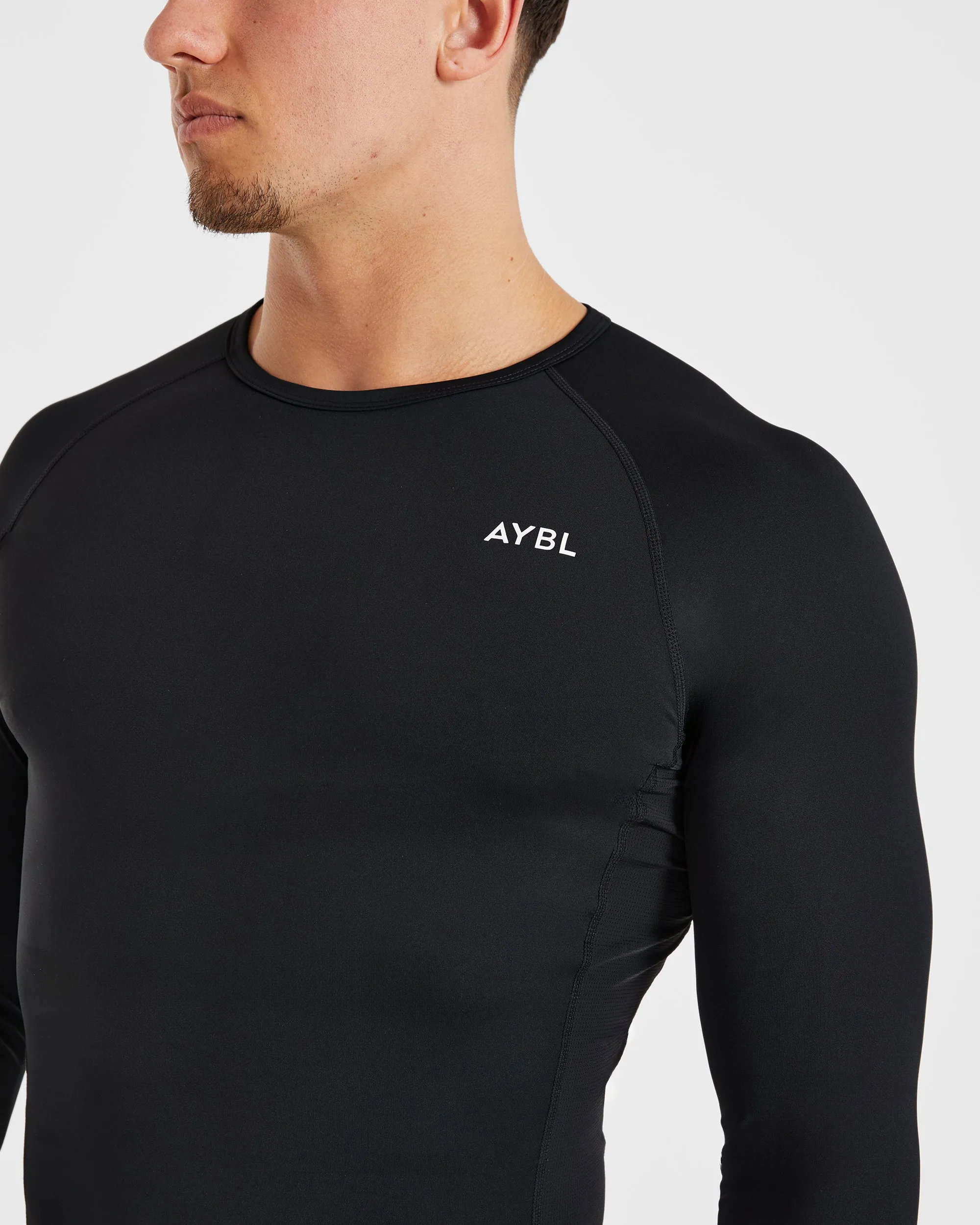 Compression Long Sleeve - Black sold by AYBL product image thumbnail 3