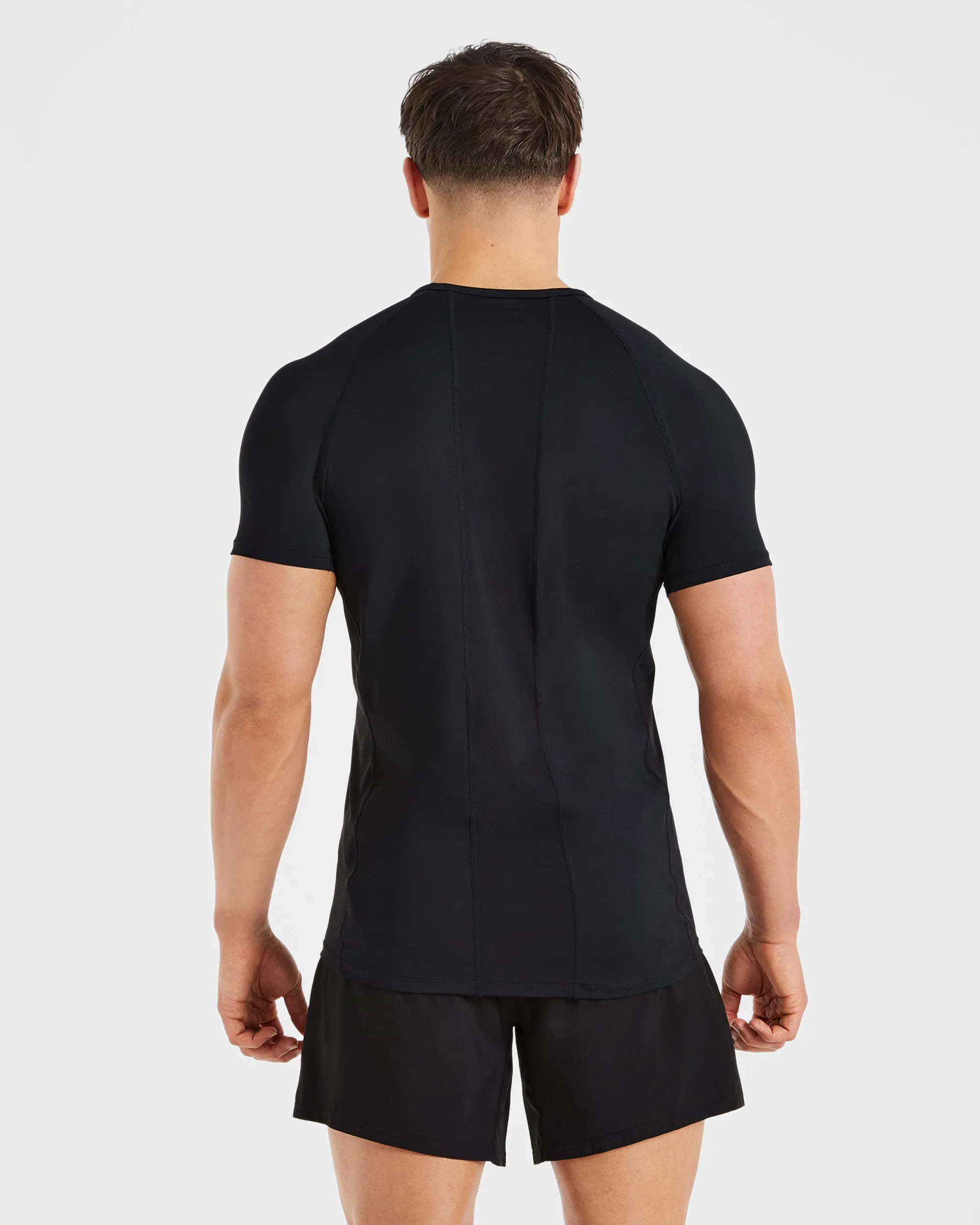 Compression Relaxed T Shirt - Black sold by AYBL product image thumbnail 2