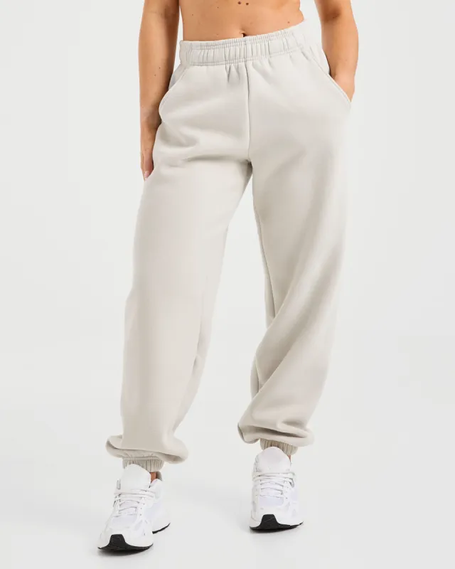 Classic Plush Oversized Joggers - Sand sold by AYBL