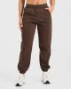 Classic Plush Oversized Joggers - Brown sold by AYBL