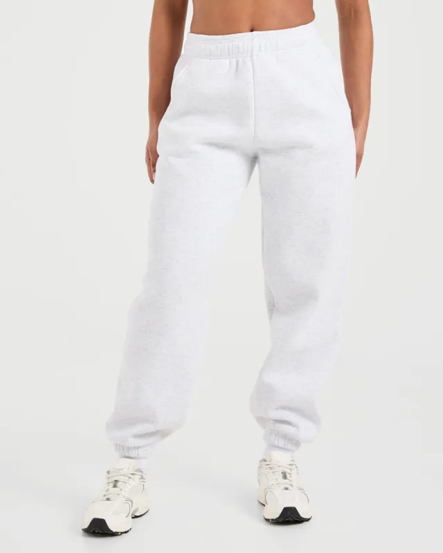 Classic Plush Oversized Joggers - Heather Grey sold by AYBL