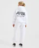 AYBL Sports Club Oversized Joggers - White sold by AYBL