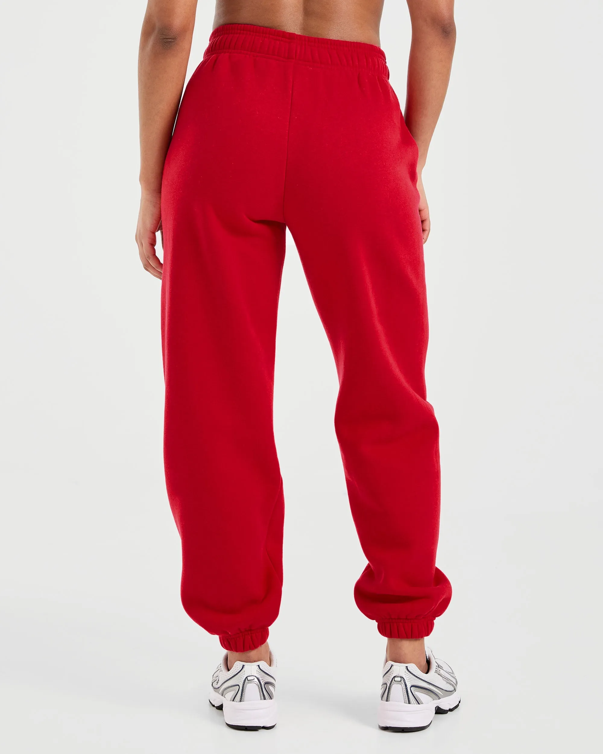 AYBL Sports Club Oversized Joggers - True Red sold by AYBL product image thumbnail 2