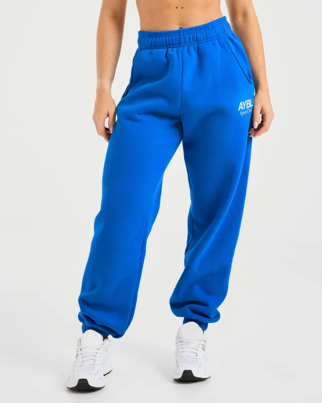 AYBL Sports Club Oversized Joggers - Cobalt sold by AYBL