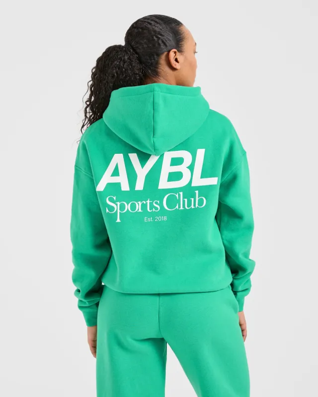 AYBL Sports Club Oversized Hoodie - Racing Green sold by AYBL