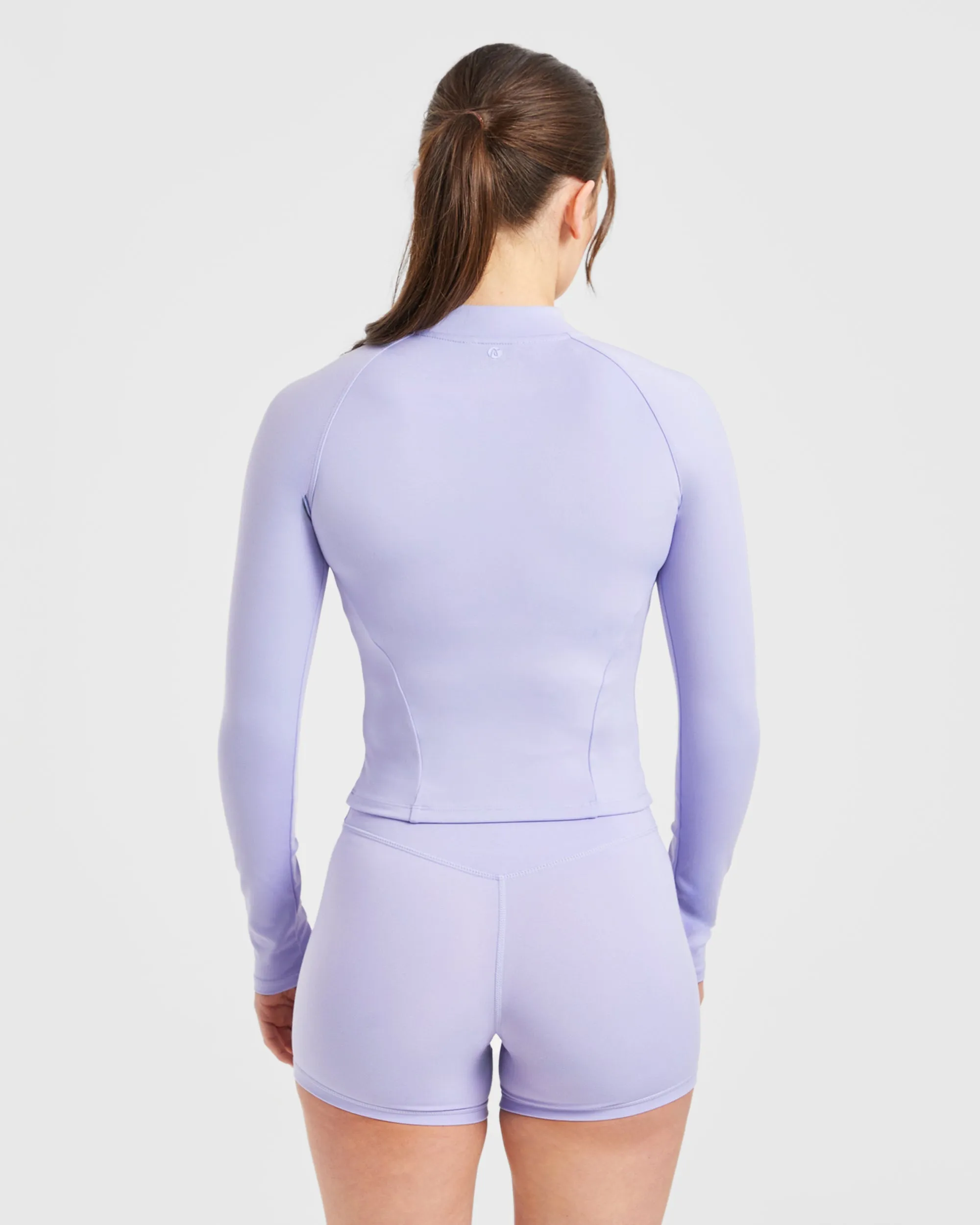 Staple Zip Jacket - Pastel Lavender sold by AYBL product image thumbnail 2