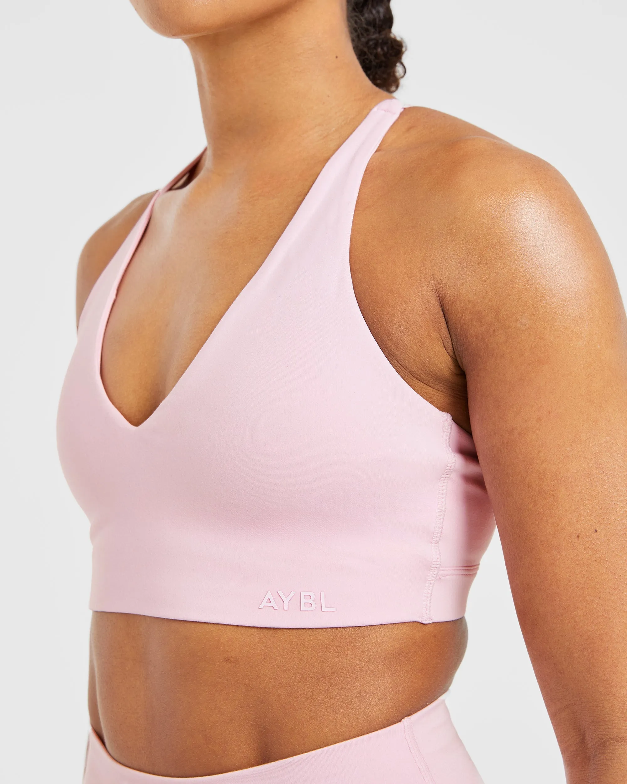 Staple Sports Bra - Pastel Pink sold by AYBL product image thumbnail 5