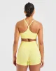 Staple Sports Bra - Pastel Lemon sold by AYBL