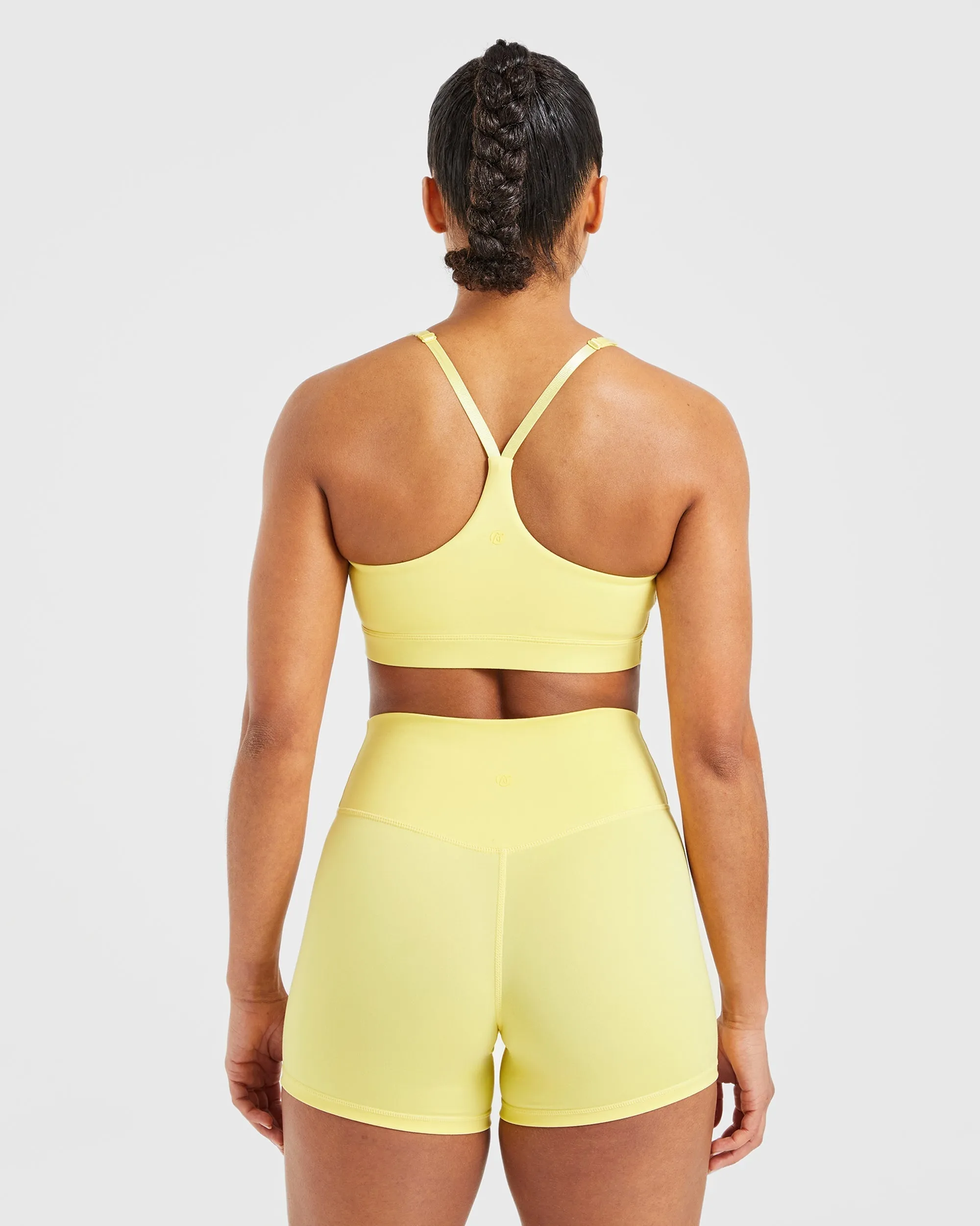 Staple Sports Bra - Pastel Lemon sold by AYBL product image thumbnail 2