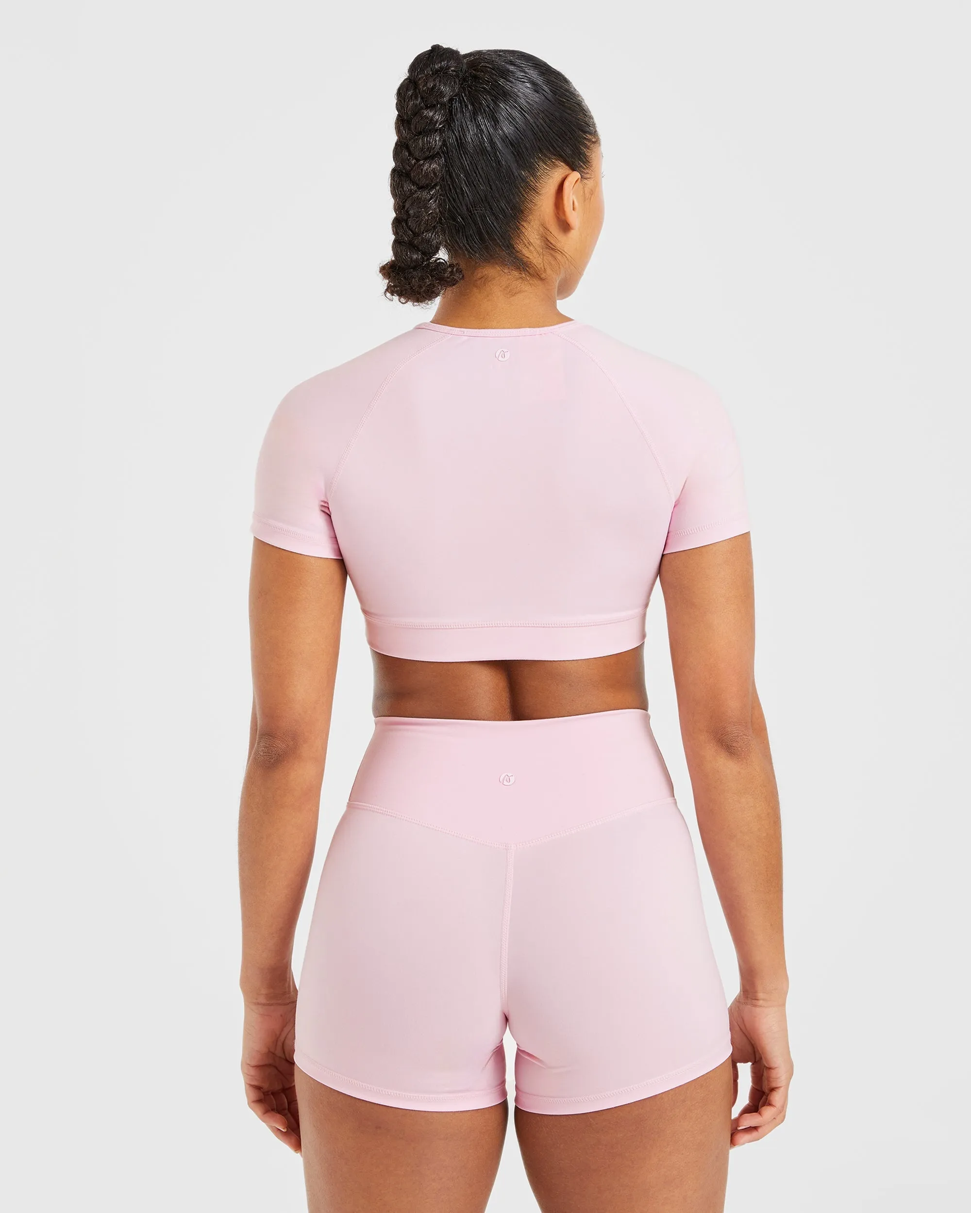 Staple Crop Top - Pastel Pink sold by AYBL product image thumbnail 2
