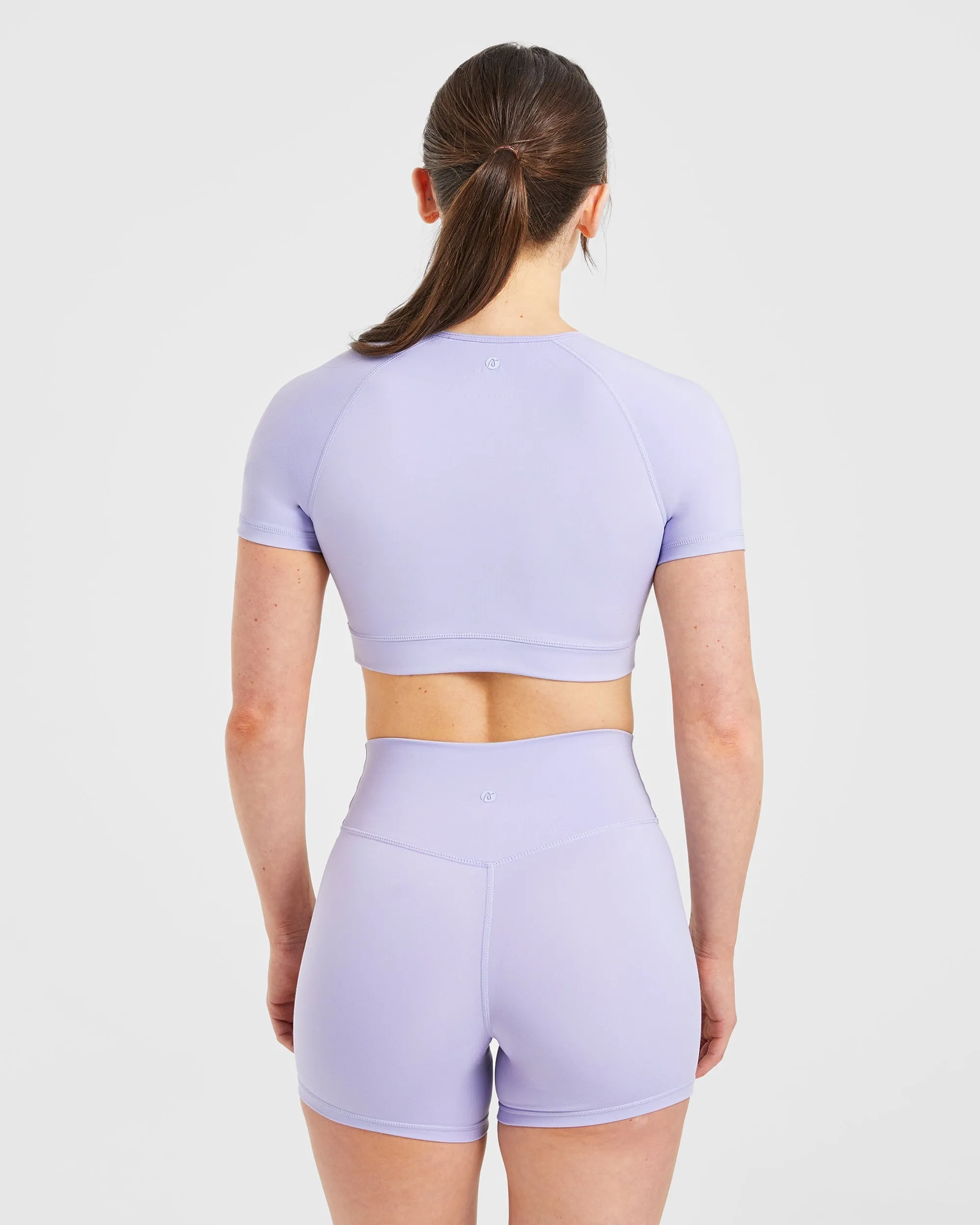 Staple Crop Top - Pastel Lavender sold by AYBL product image thumbnail 2
