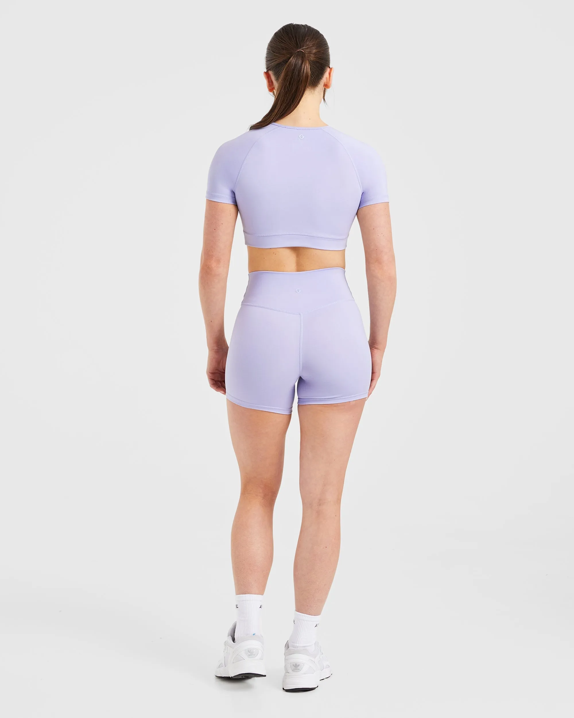 Staple Crop Top - Pastel Lavender sold by AYBL product image thumbnail 4