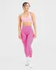 Essential Seamless Racer Back Sports Bra - Baby Pink sold by AYBL